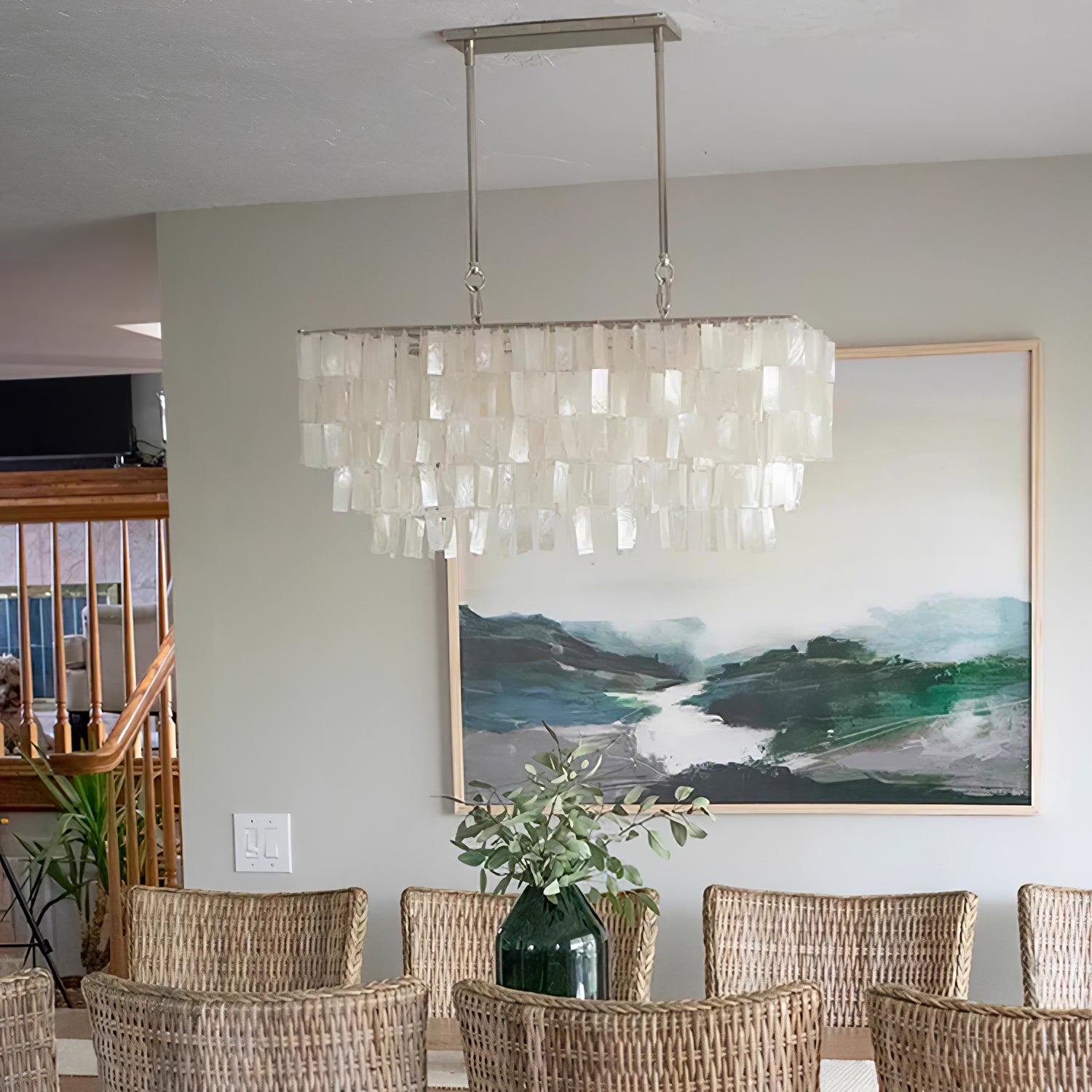 Olive Luxury Pendant Light-Neutral Decor