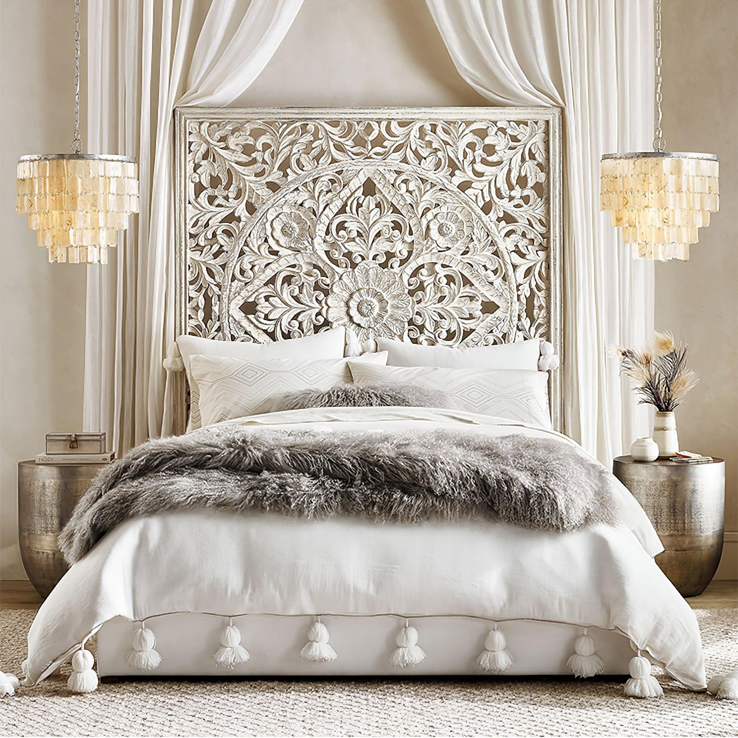 Olive Luxury Pendant Light-Neutral Decor