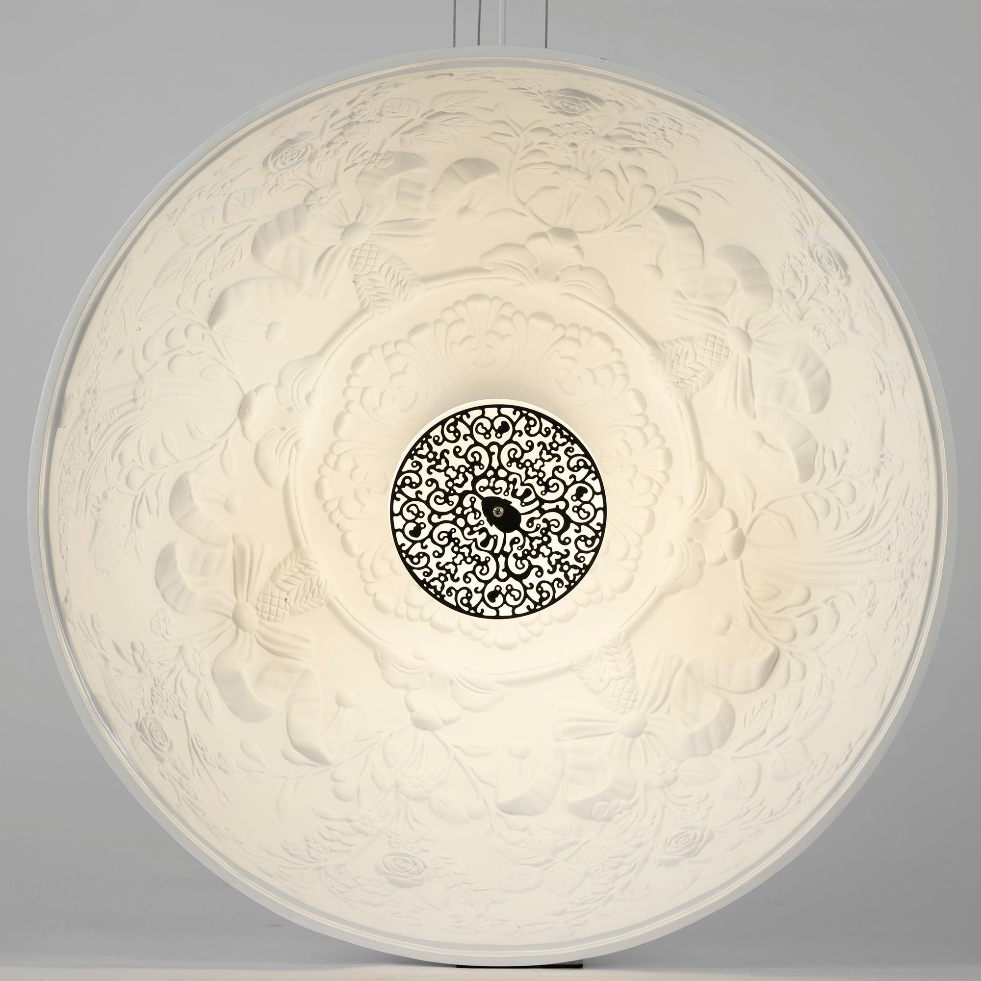 Lustra Pendant Lamp Suspension for Living Room-Neutral Decor