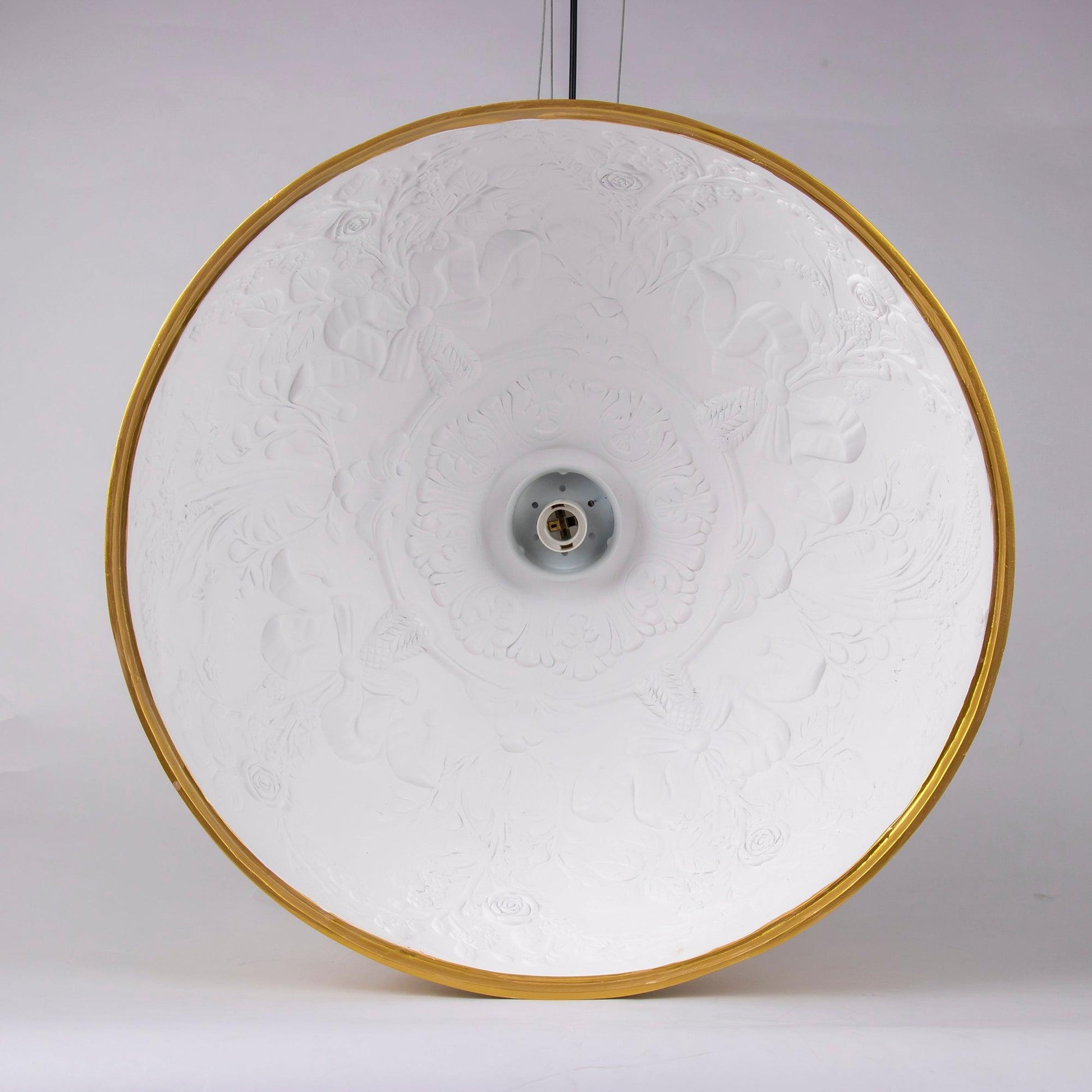 Lustra Pendant Lamp Suspension for Living Room-Neutral Decor