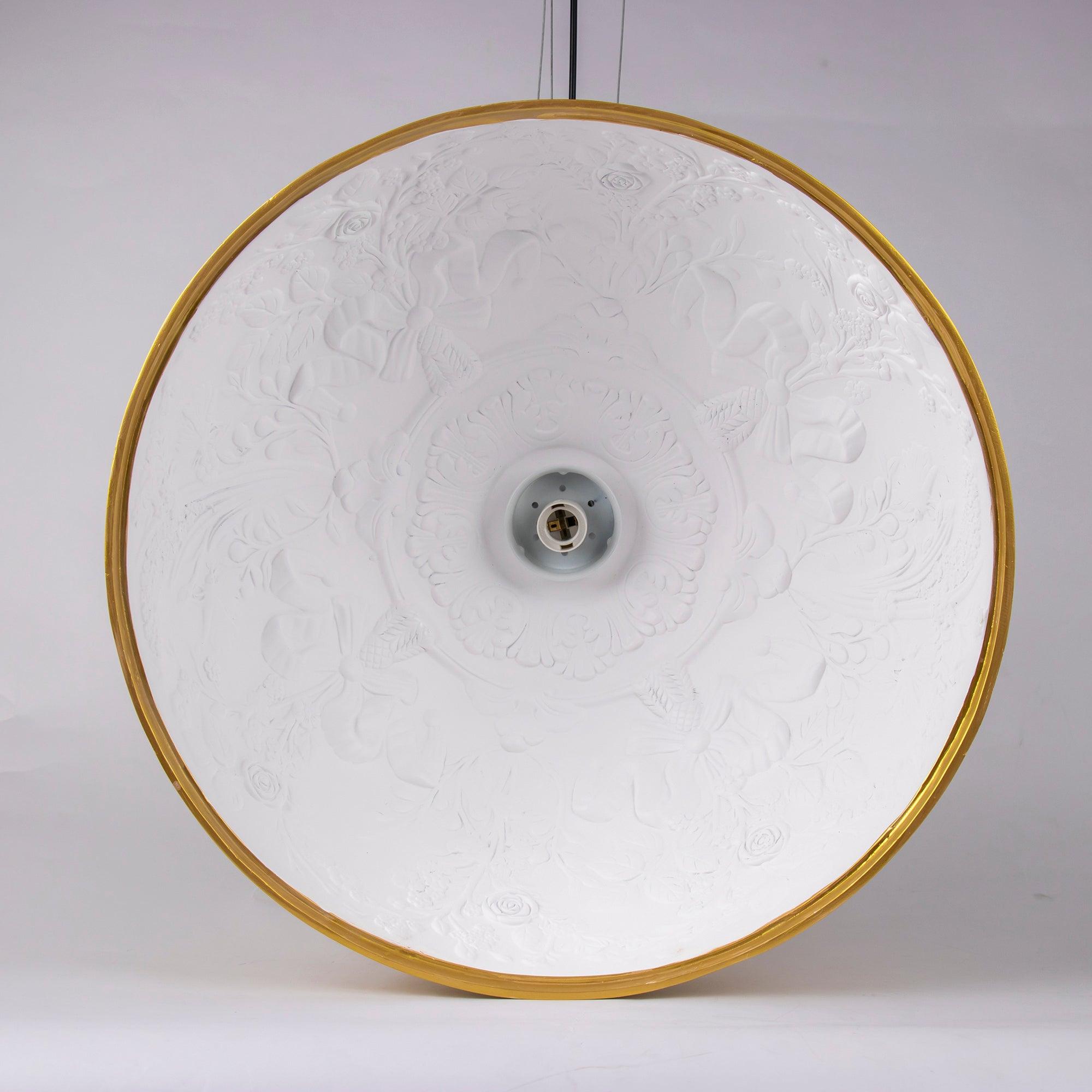 Lustra Pendant Lamp Suspension for Living Room-Neutral Decor