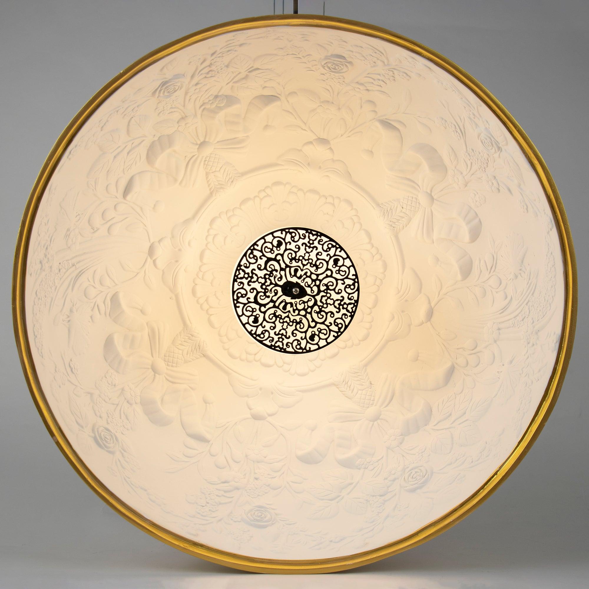 Lustra Pendant Lamp Suspension for Living Room-Neutral Decor