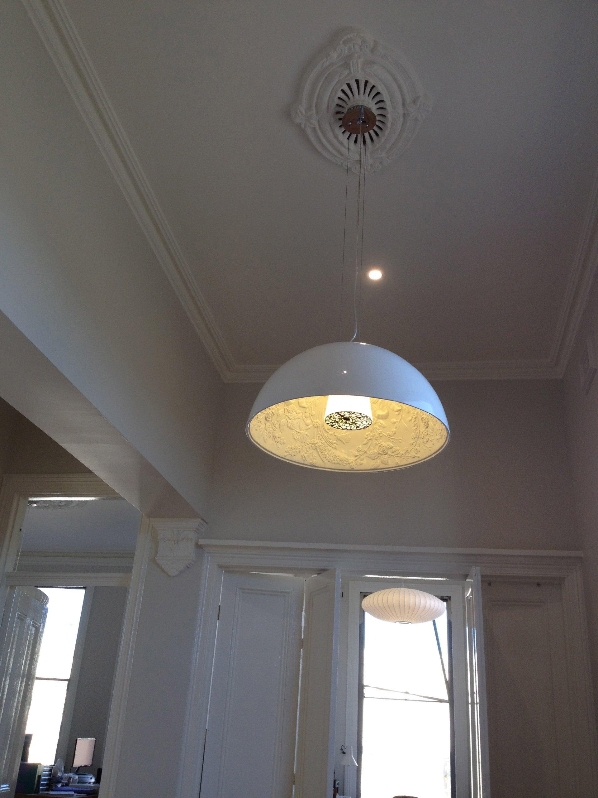 Lustra Pendant Lamp Suspension for Living Room-Neutral Decor