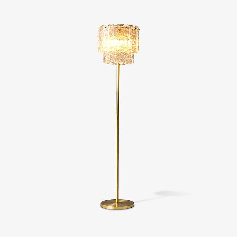 Nivelo Luxury Glass Floor Lamp-Neutral Decor