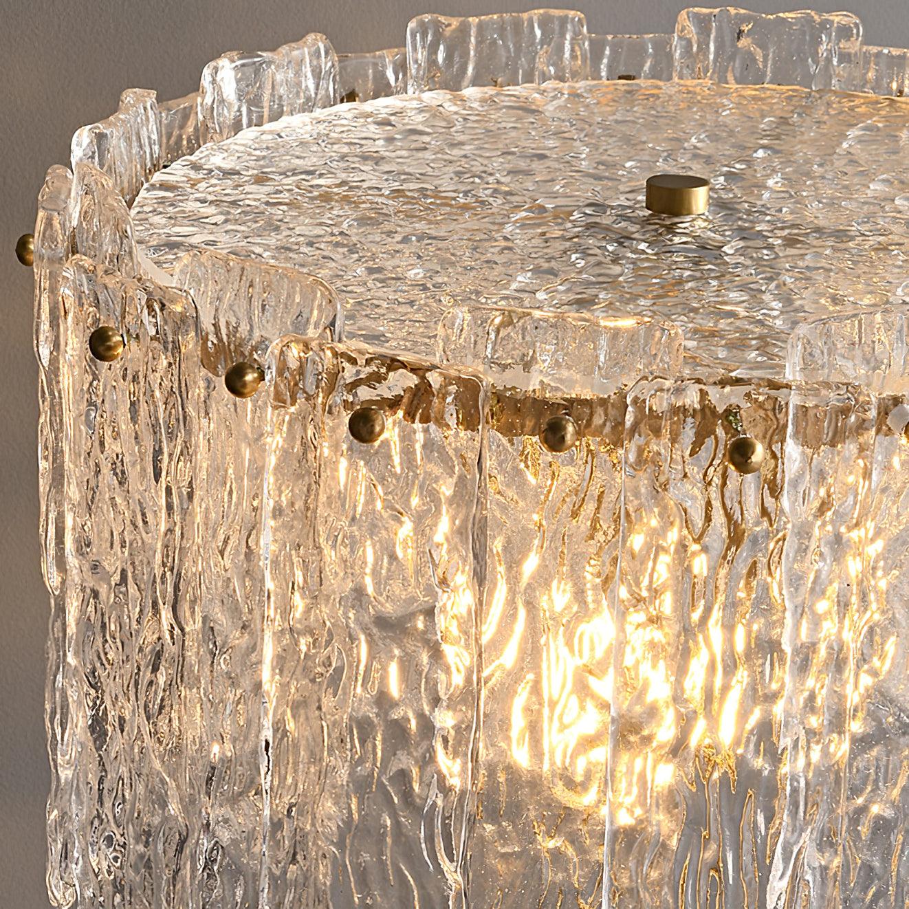 Nivelo Luxury Glass Floor Lamp-Neutral Decor