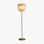 Nivelo Luxury Glass Floor Lamp-Neutral Decor