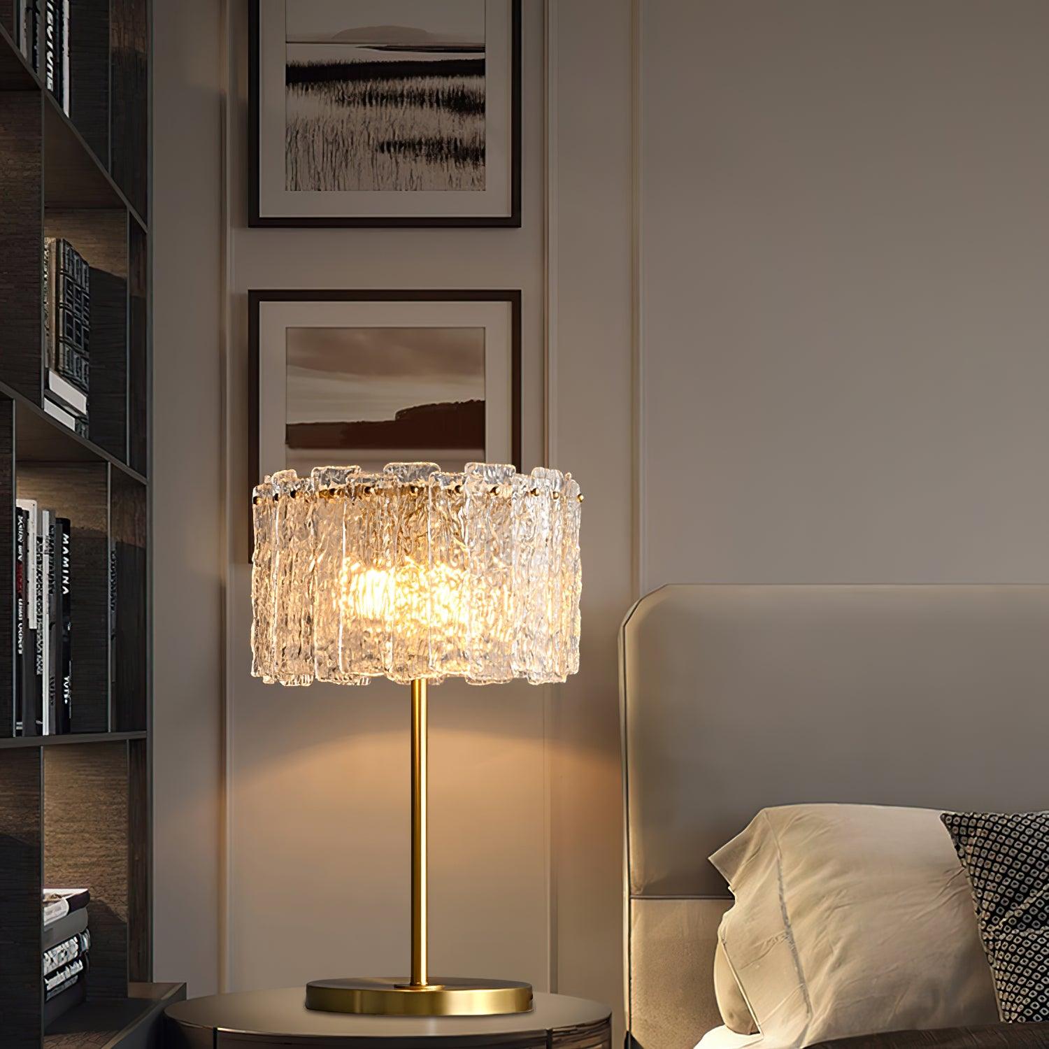 Erliren Crystal Table Lamp-Neutral Decor