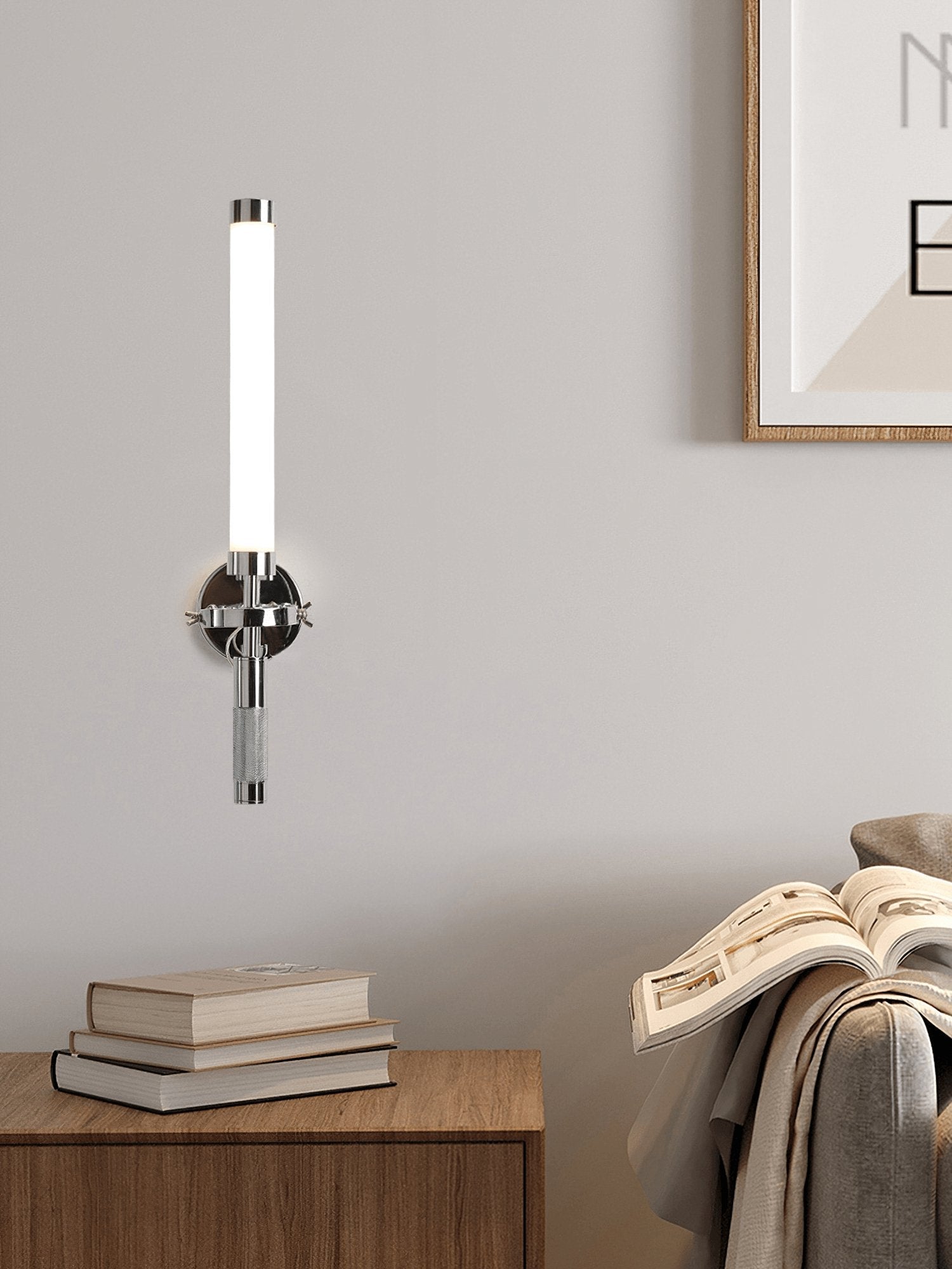 Brenly Premium Elegance Glass Sconce Wall lamp-Neutral Decor
