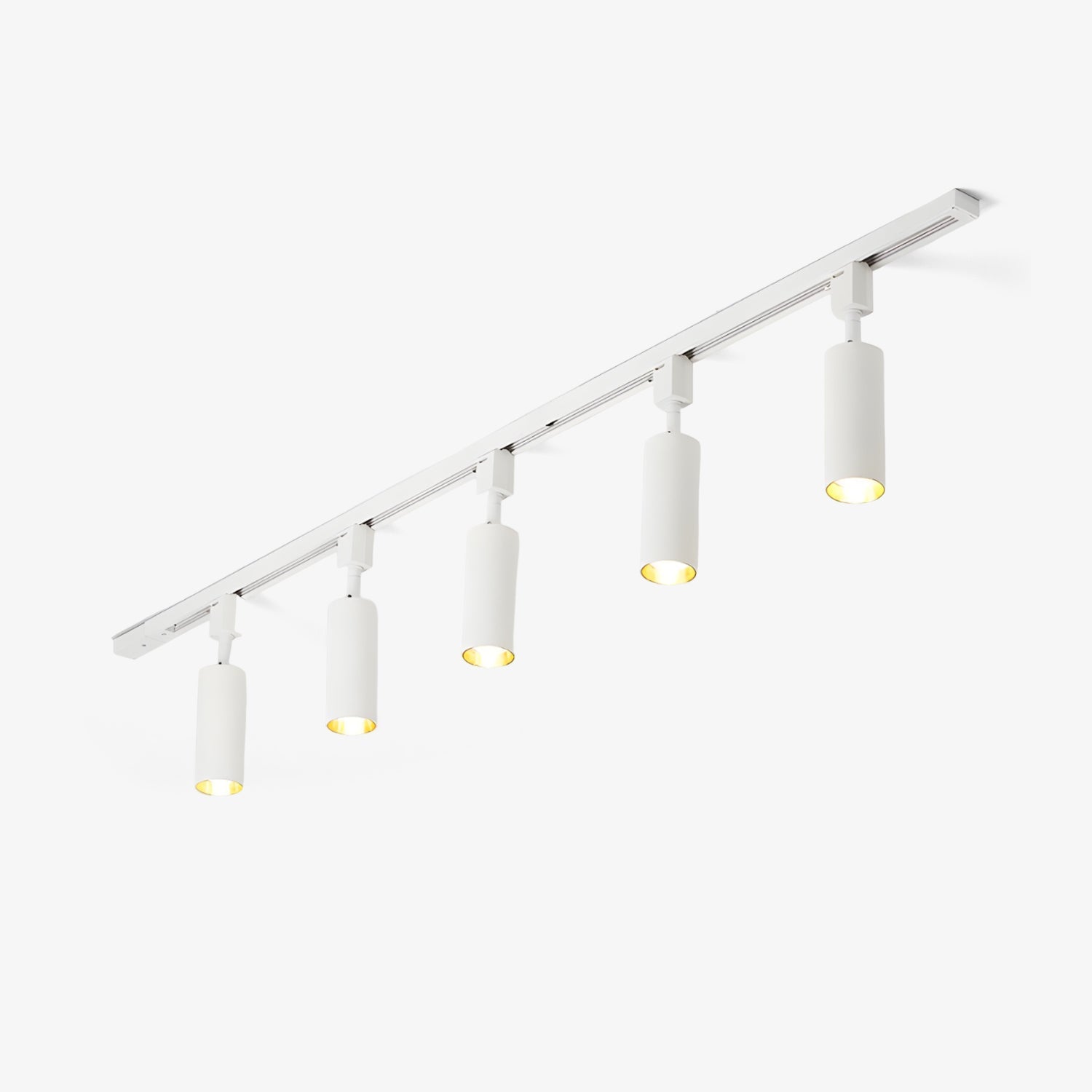 Galvyn Ceiling Lamp Sleek Cylinder Track with Minimalist-Neutral Decor
