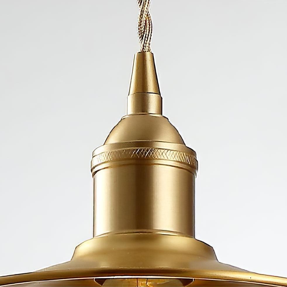 Verona Brass Pendant Lamp-Neutral Decor