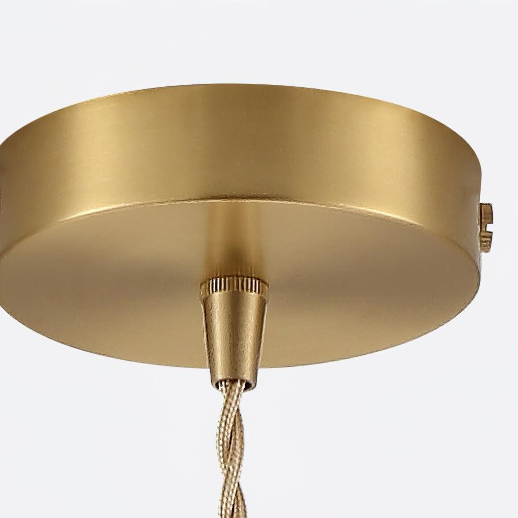 Verona Brass Pendant Lamp-Neutral Decor