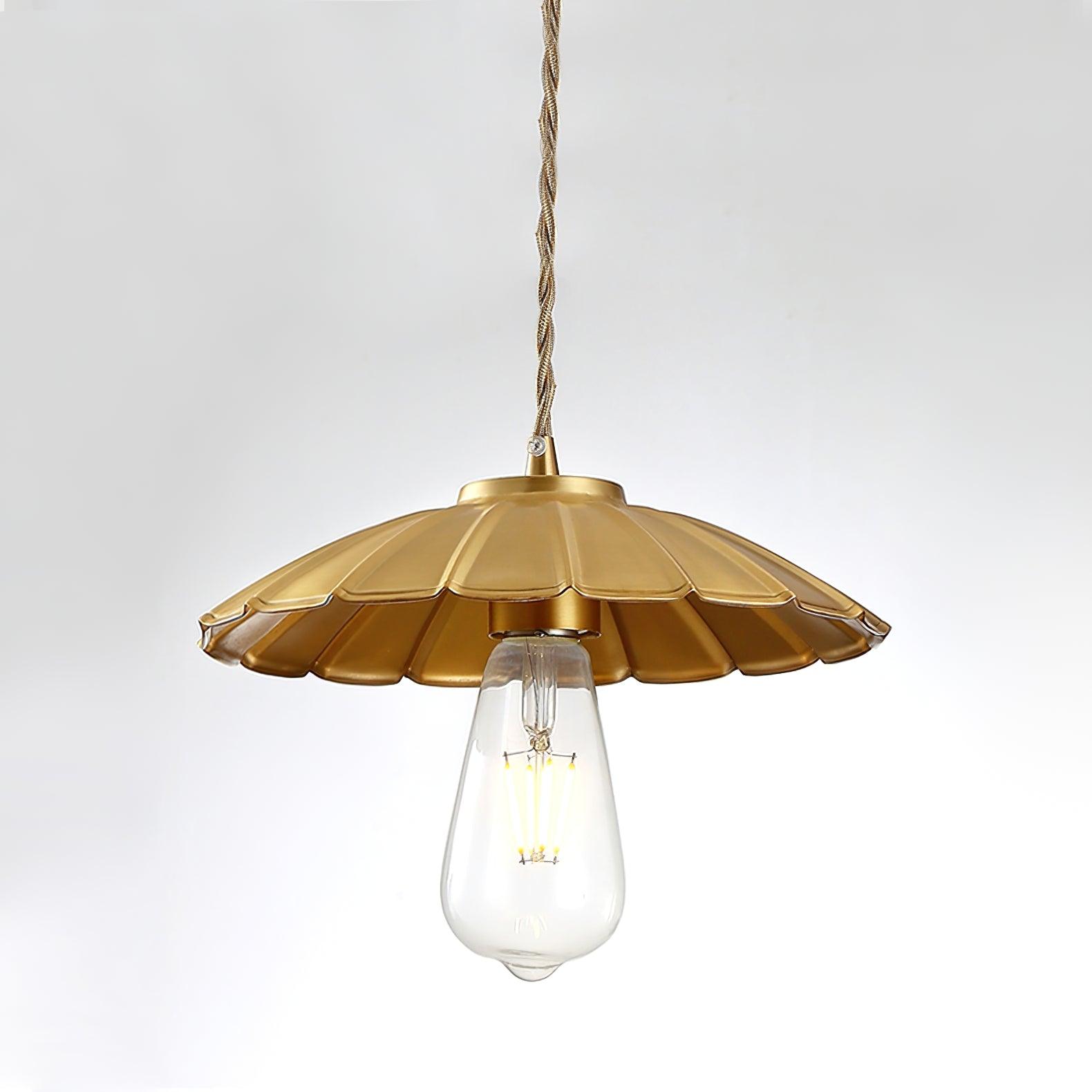 Verona Brass Pendant Lamp-Neutral Decor