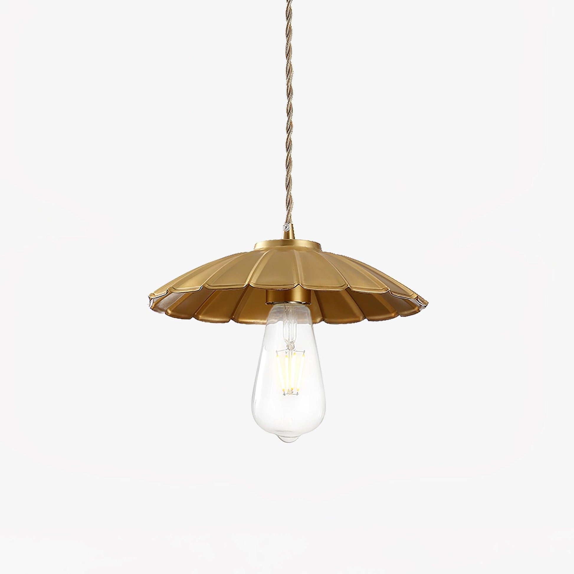 Verona Brass Pendant Lamp-Neutral Decor
