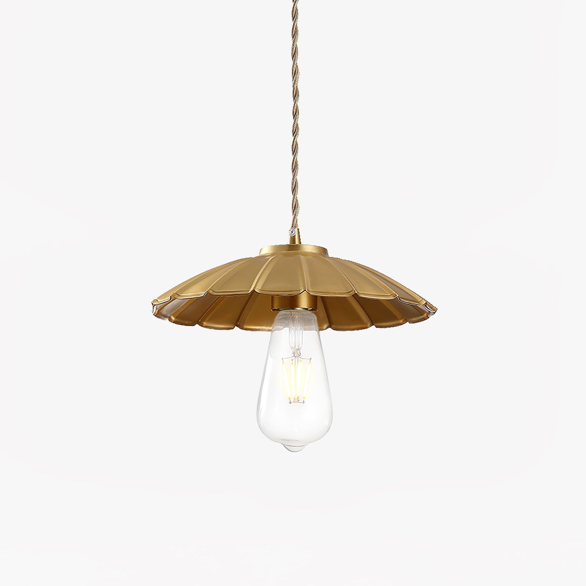 Verona Brass Pendant Lamp-Neutral Decor