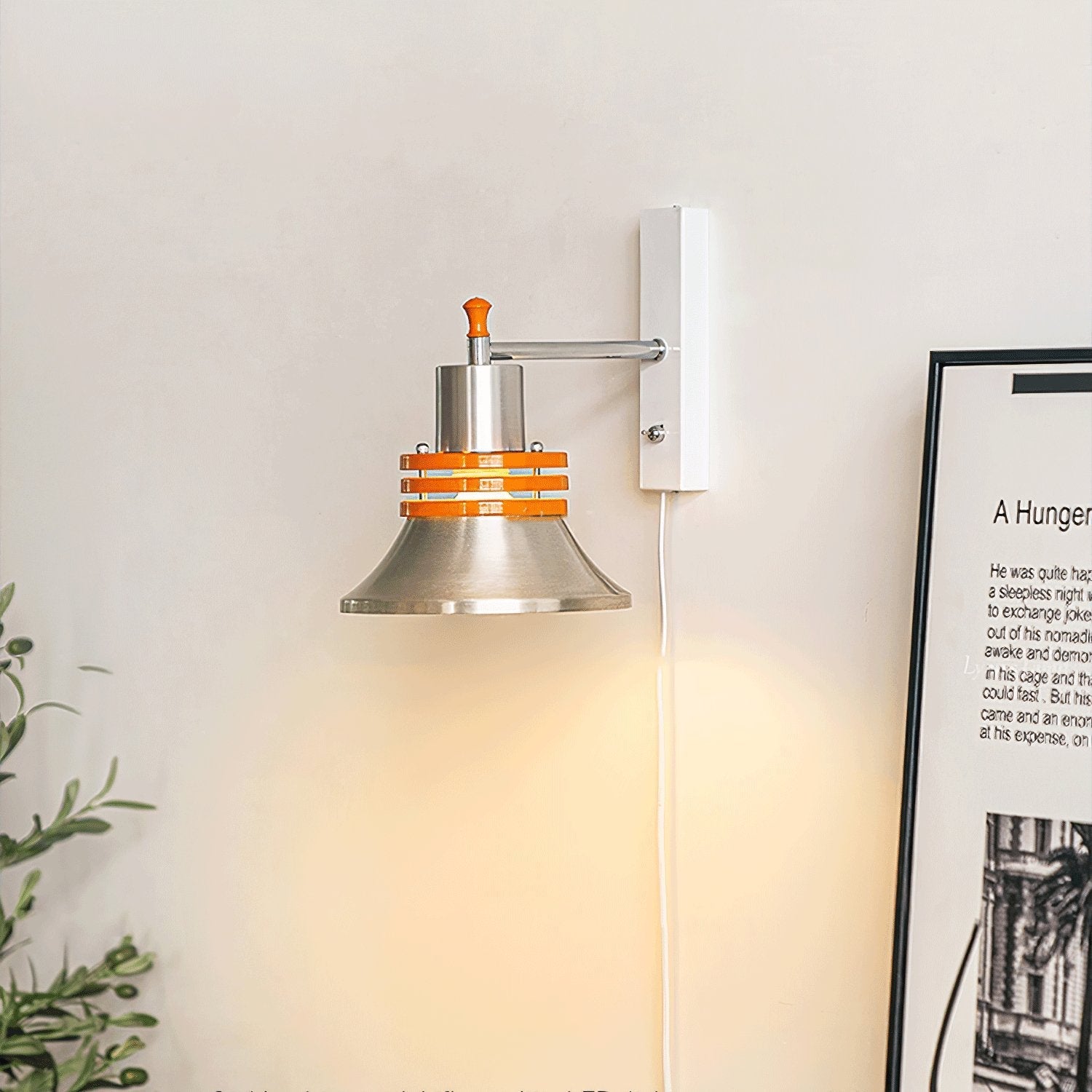 Mia Minimalist Wall Lamp-Neutral Decor