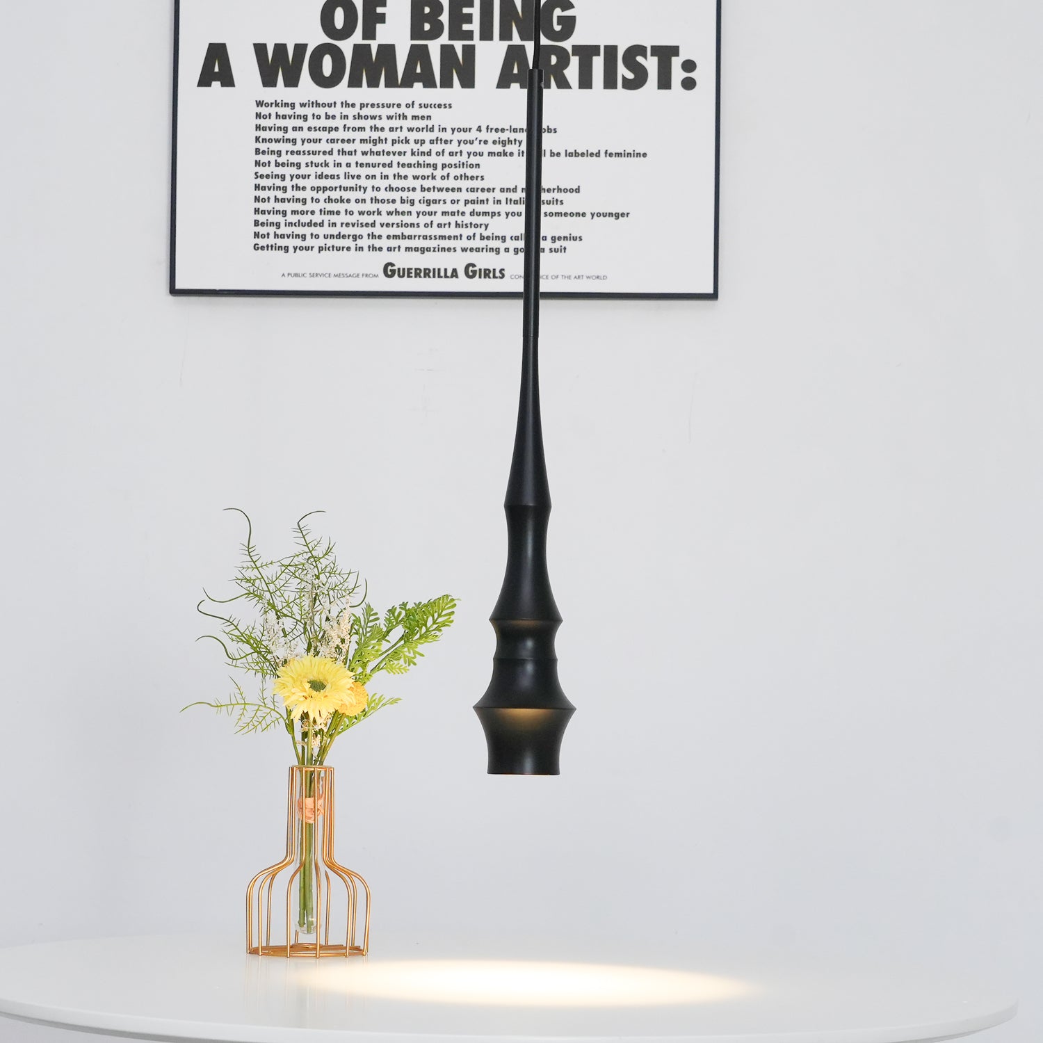 Elaran Aluminum Minimalistic Pendant Light-Neutral Decor