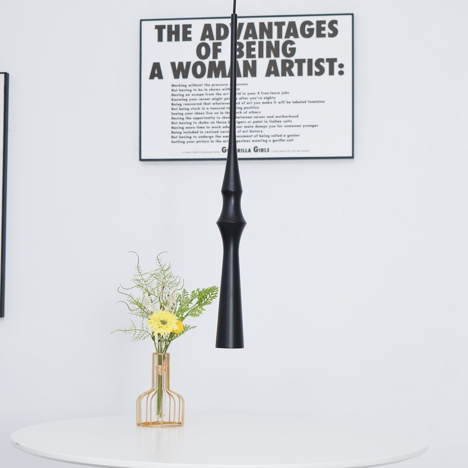 Elaran Aluminum Minimalistic Pendant Light-Neutral Decor
