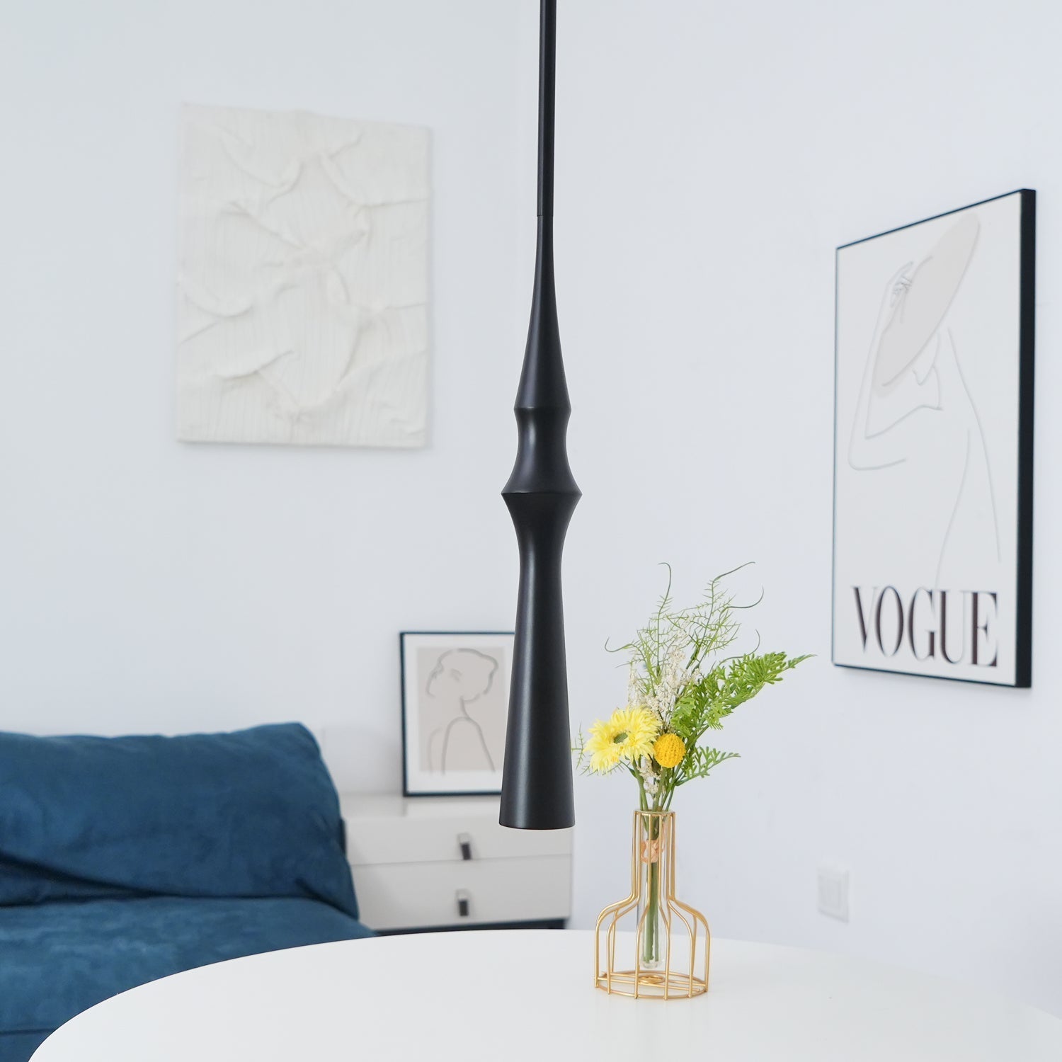 Elaran Aluminum Minimalistic Pendant Light-Neutral Decor