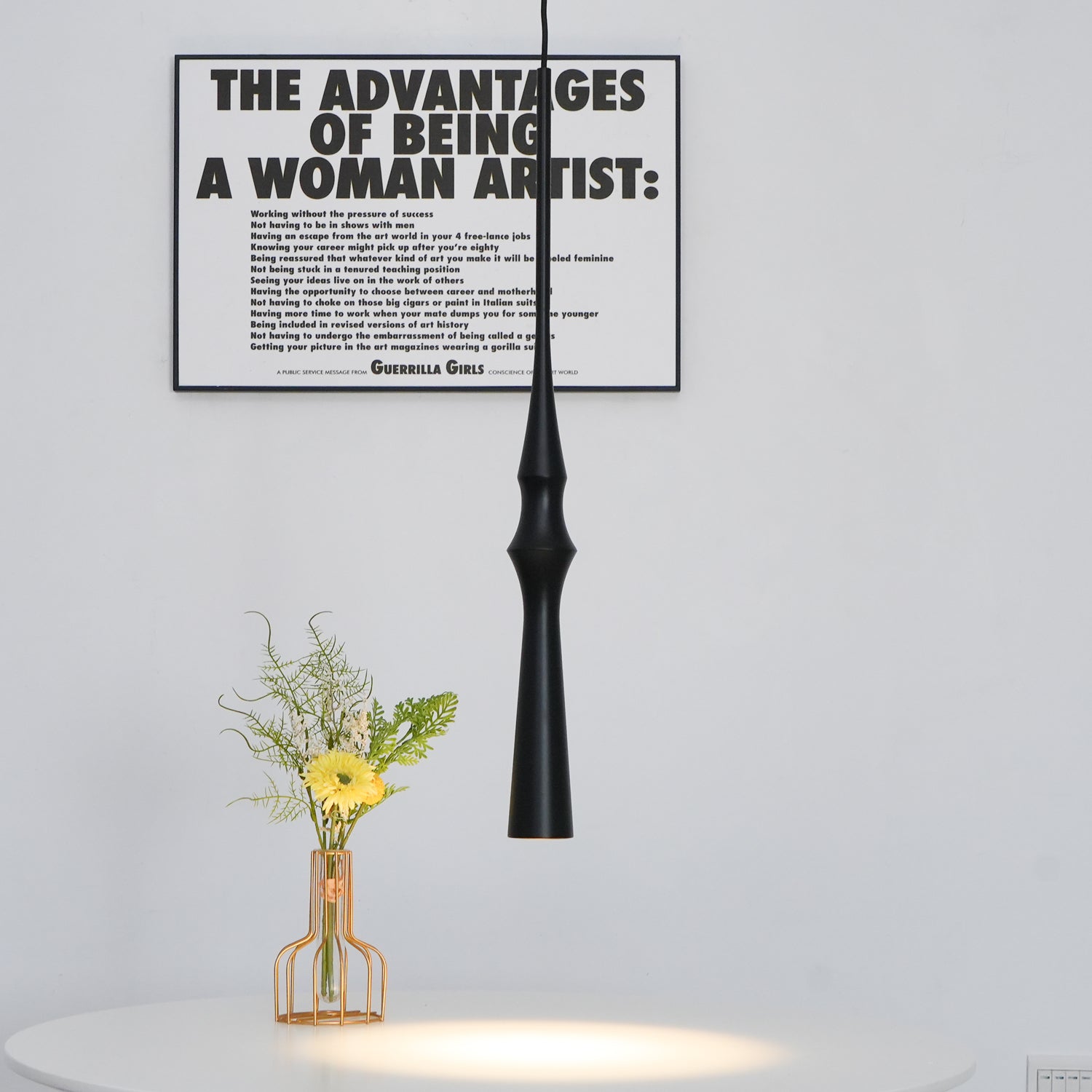 Elaran Aluminum Minimalistic Pendant Light-Neutral Decor