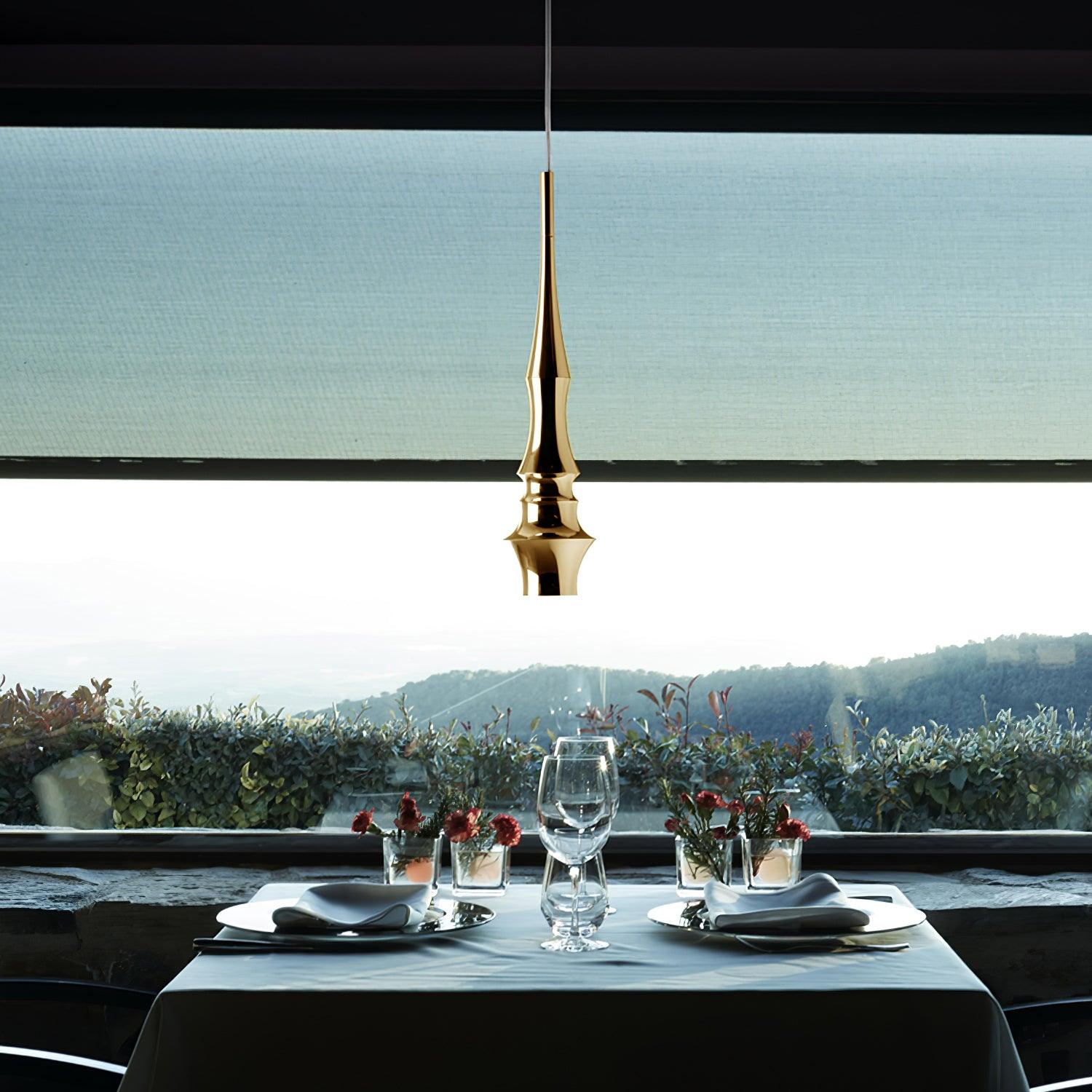 Elaran Aluminum Minimalistic Pendant Light-Neutral Decor