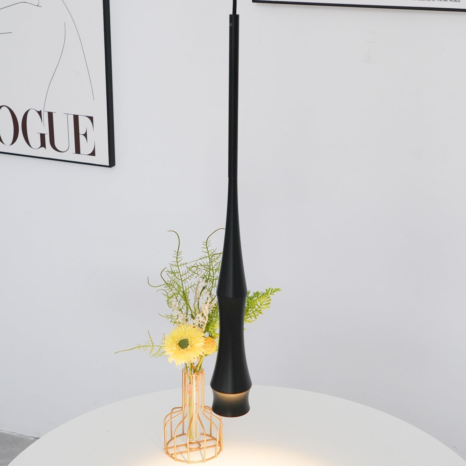 Elaran Aluminum Minimalistic Pendant Light-Neutral Decor