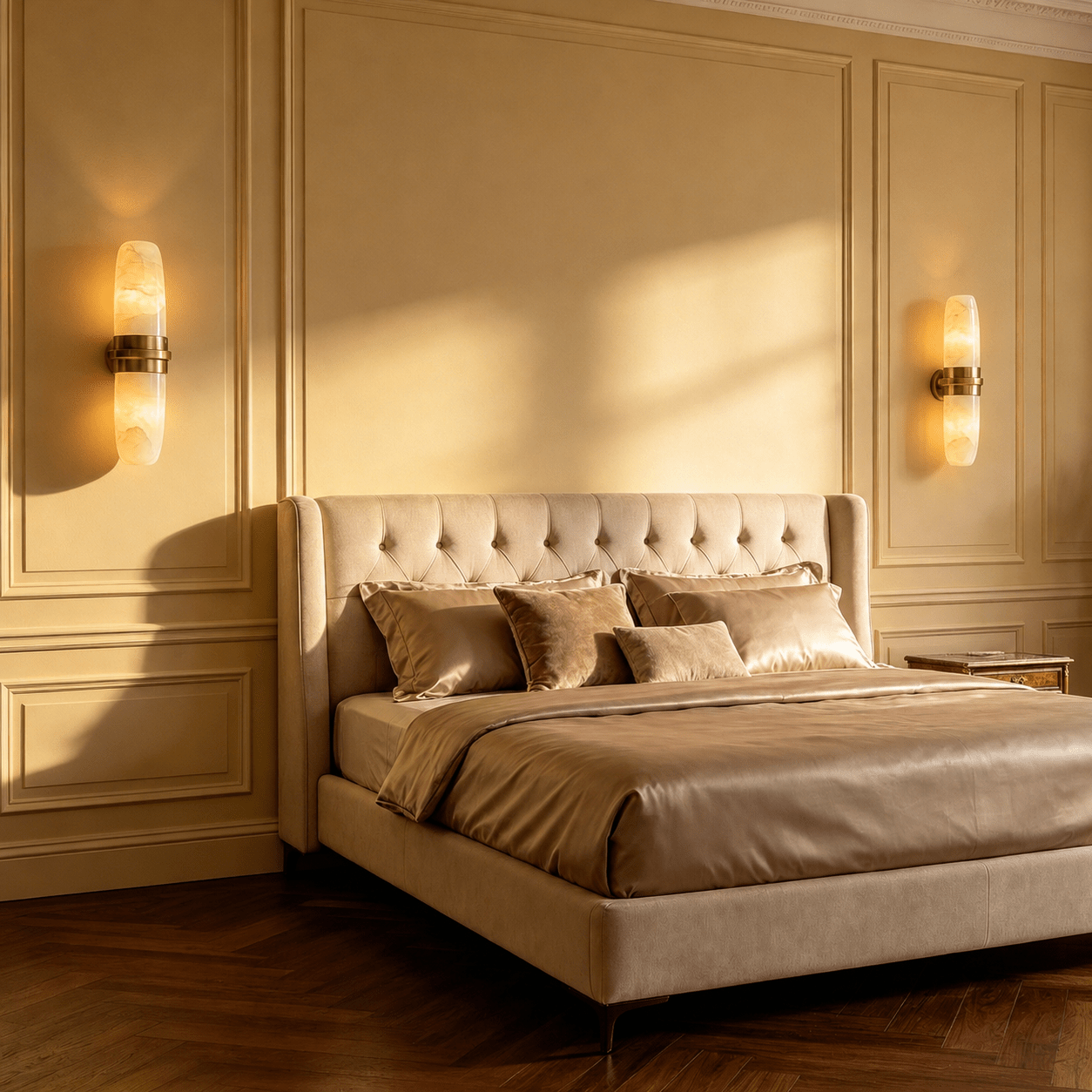 Slim Vertical Tube Wall Sconce-Neutral Decor
