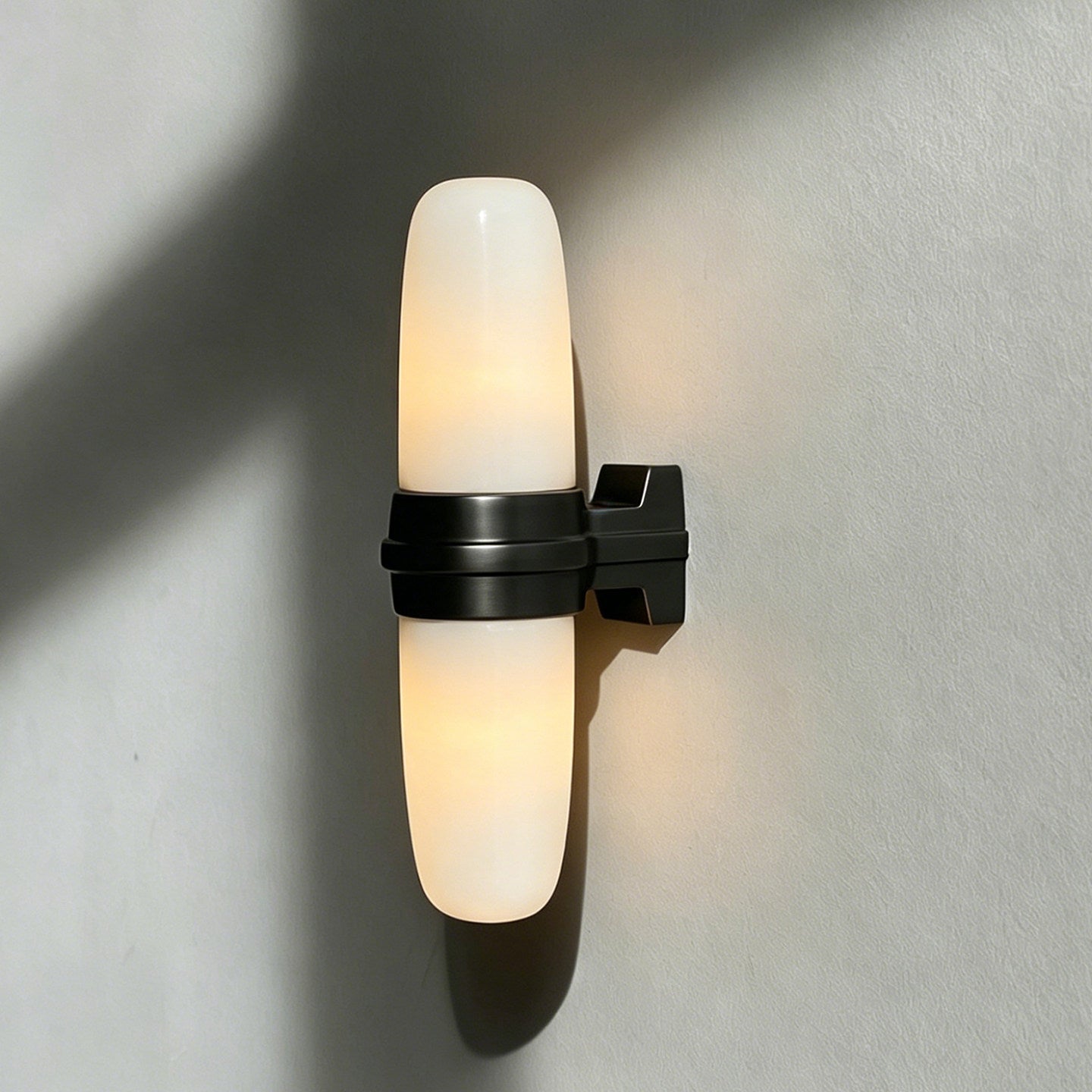 Slim Vertical Tube Wall Sconce-Neutral Decor