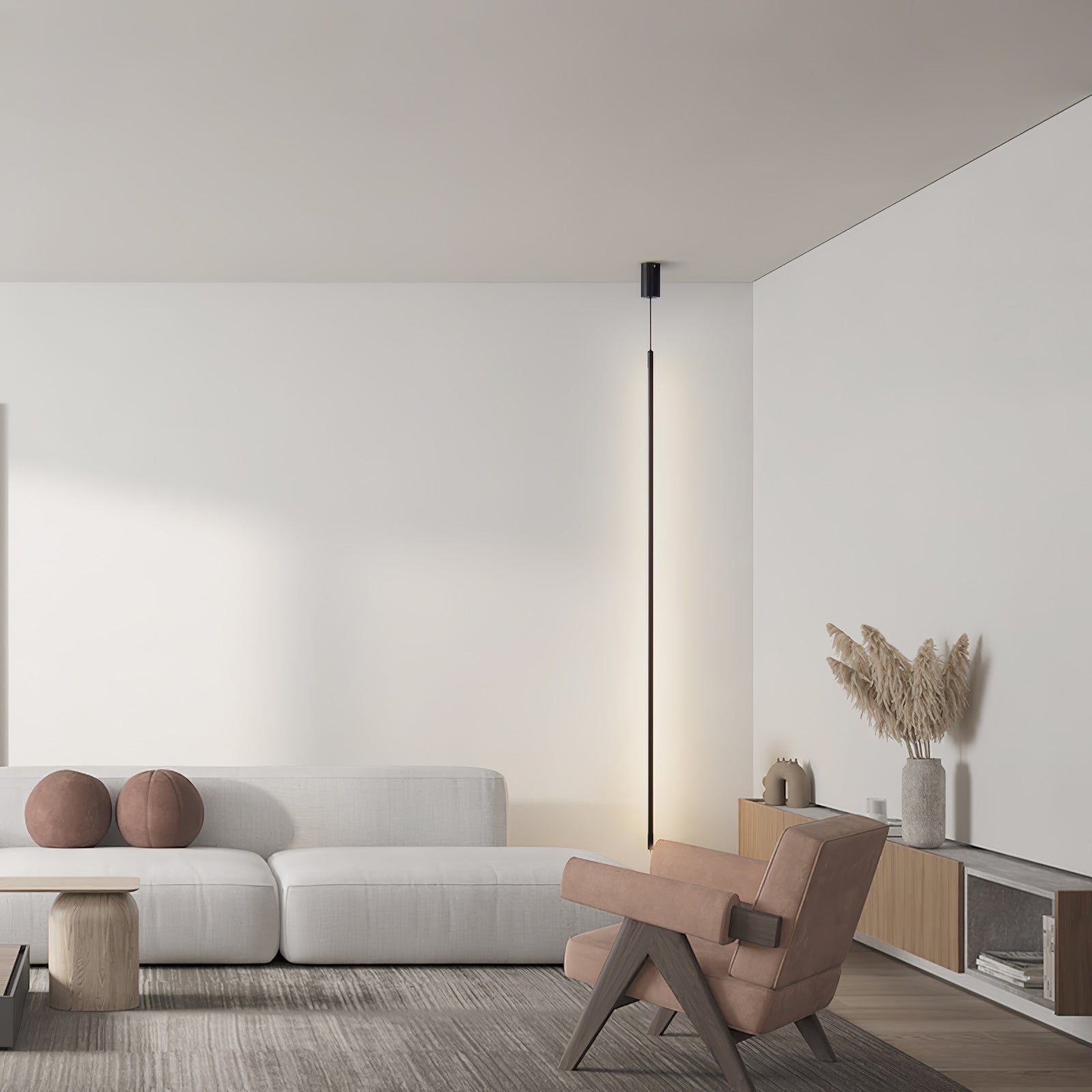Kevenu Minimalist Modern Pendant Lamp-Neutral Decor