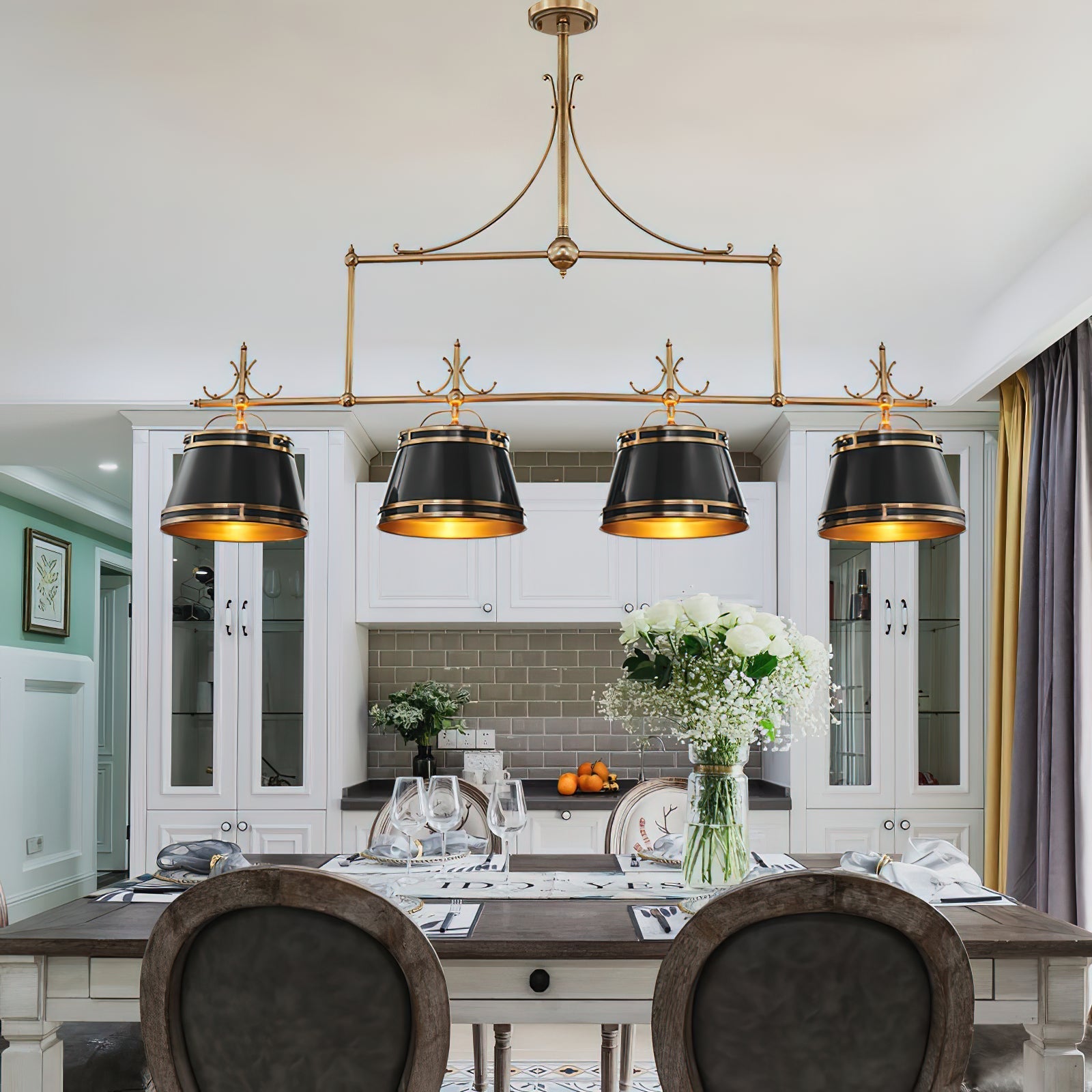 Cordelia Brass Chandelier
