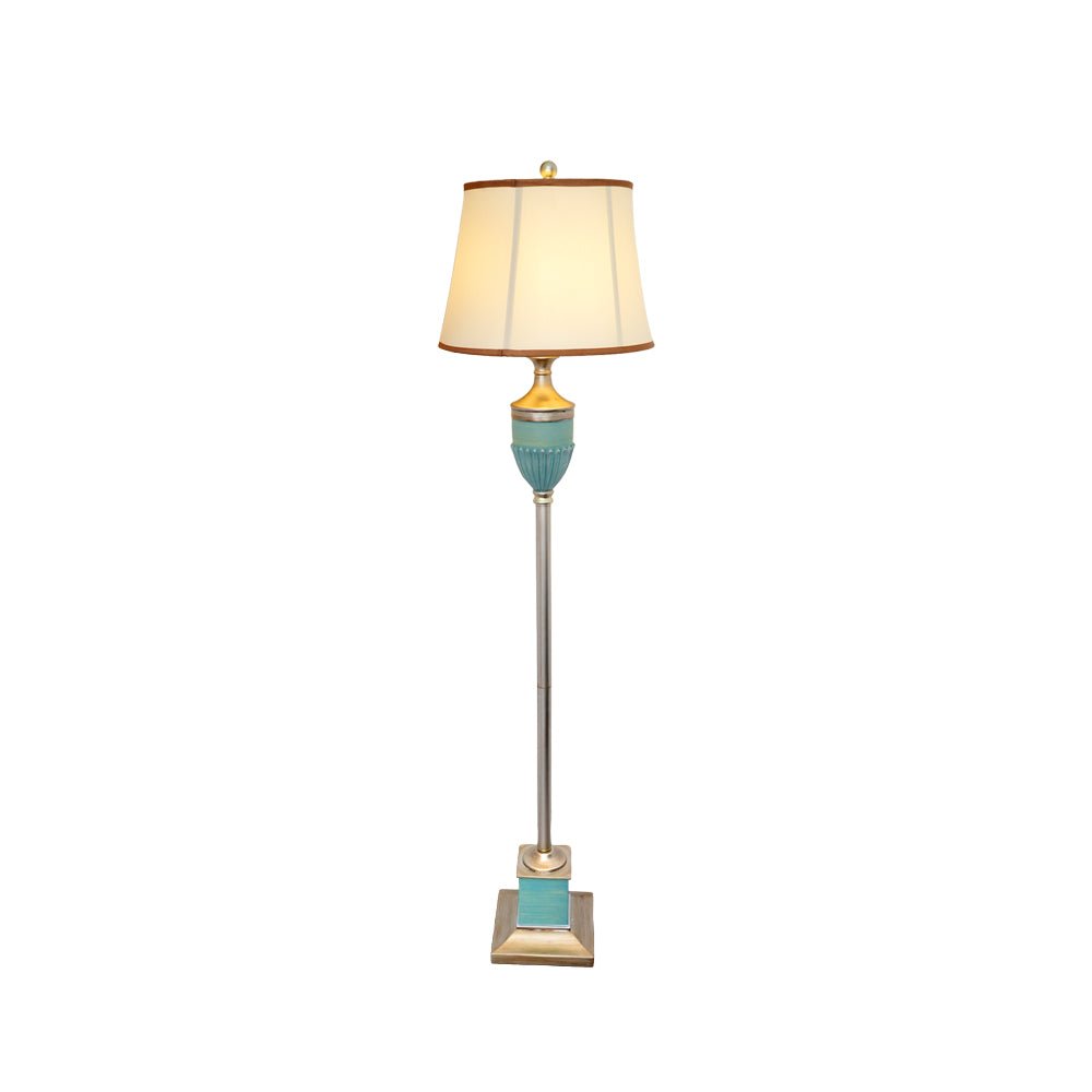 Erixy Vintage Resin Floor Lamp-Neutral Decor