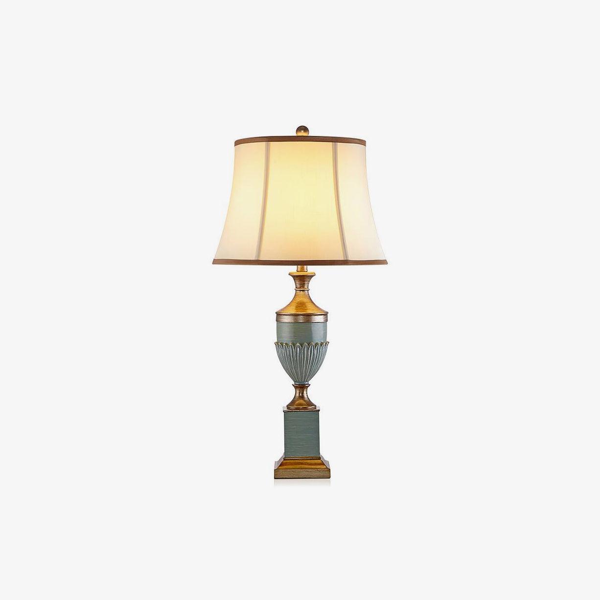 Tominex Vintage Resin Table Lamp-Neutral Decor