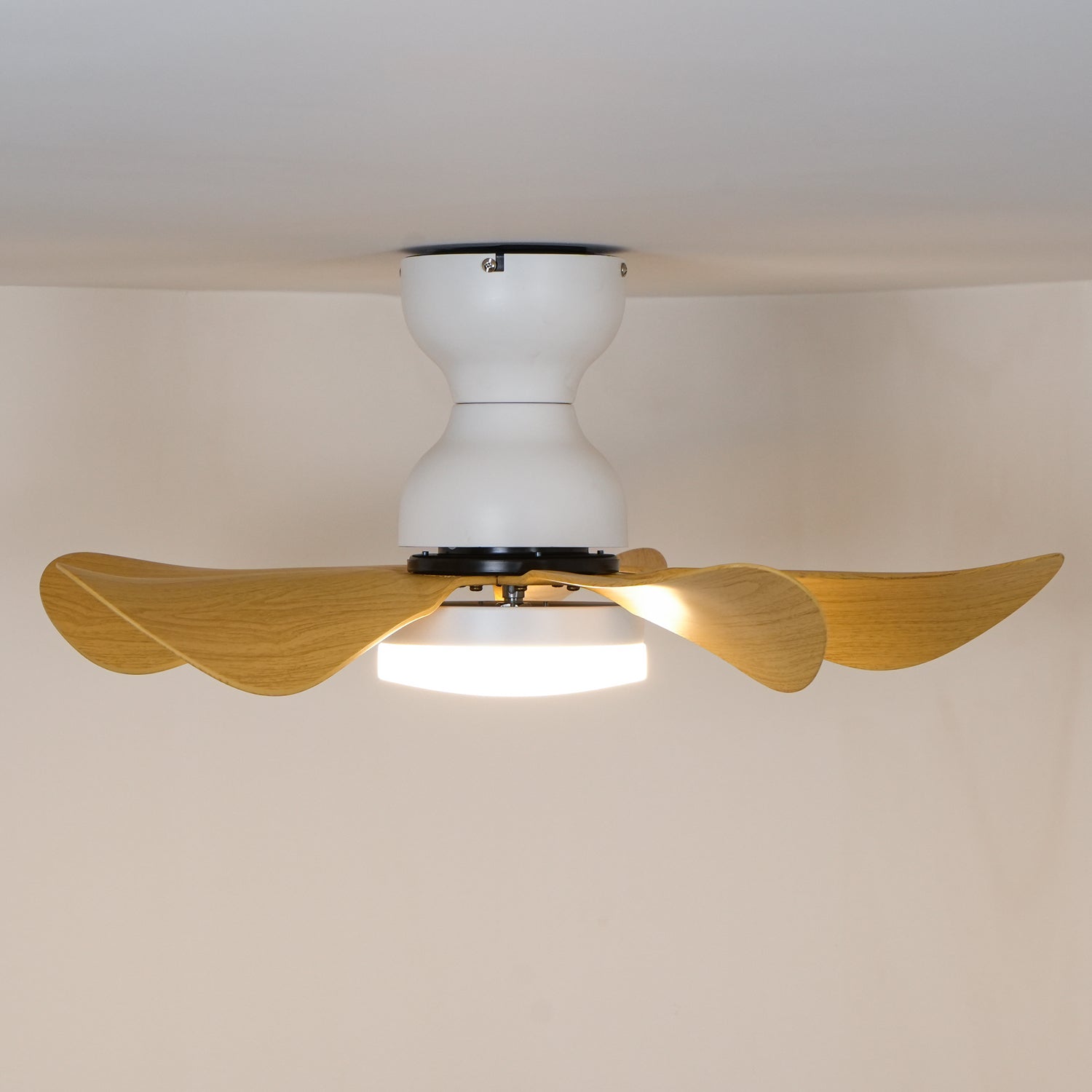 Callen Wood Ceiling Fan Light-Neutral Decor