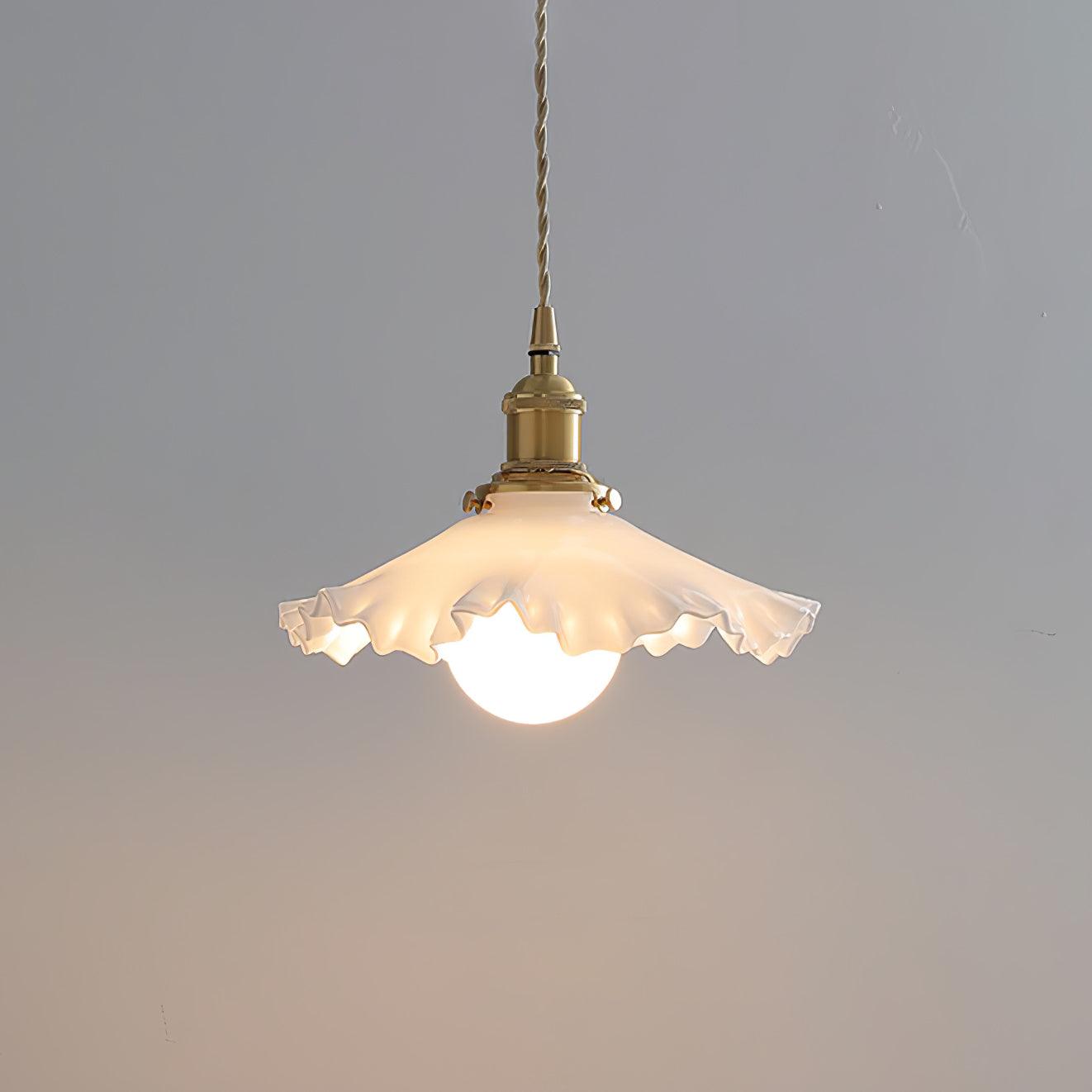 Mace Luxury Glass Pendant Light-Neutral Decor