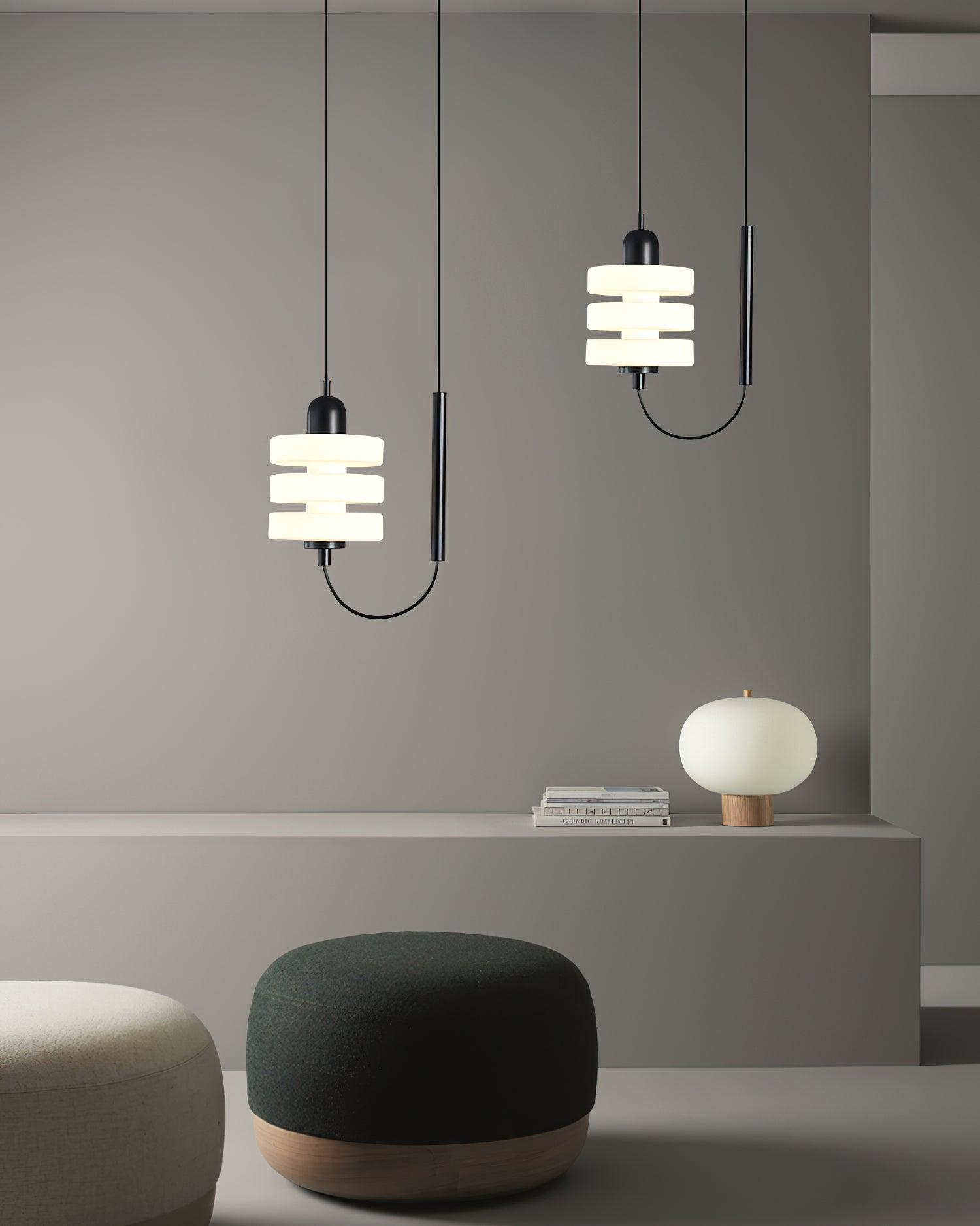Veyr Modern Glass Pendant Lamp-Neutral Decor