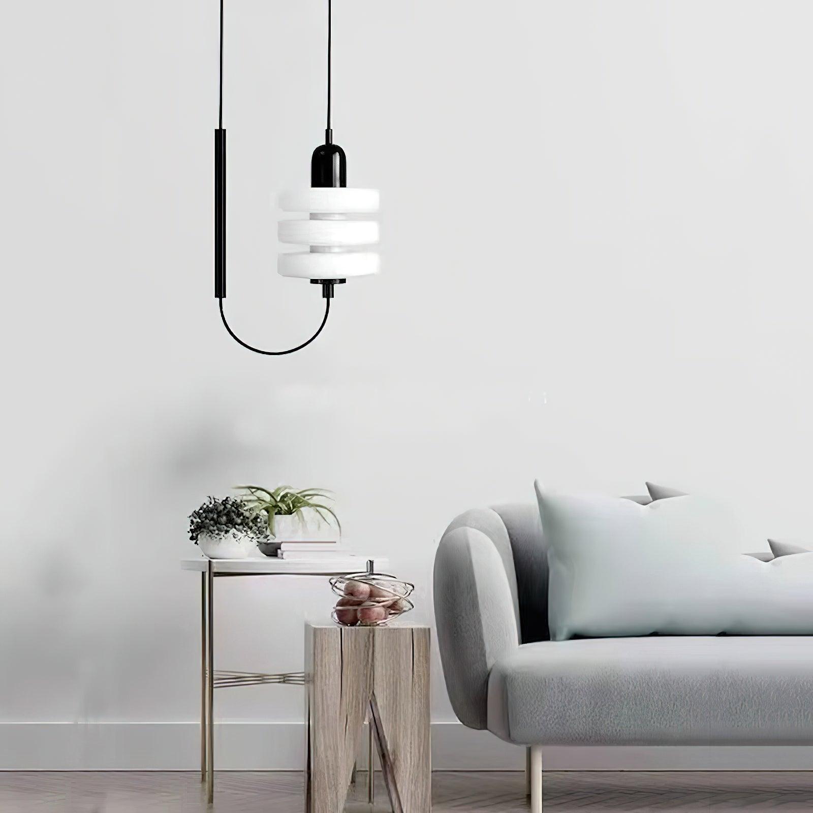 Veyr Modern Glass Pendant Lamp-Neutral Decor