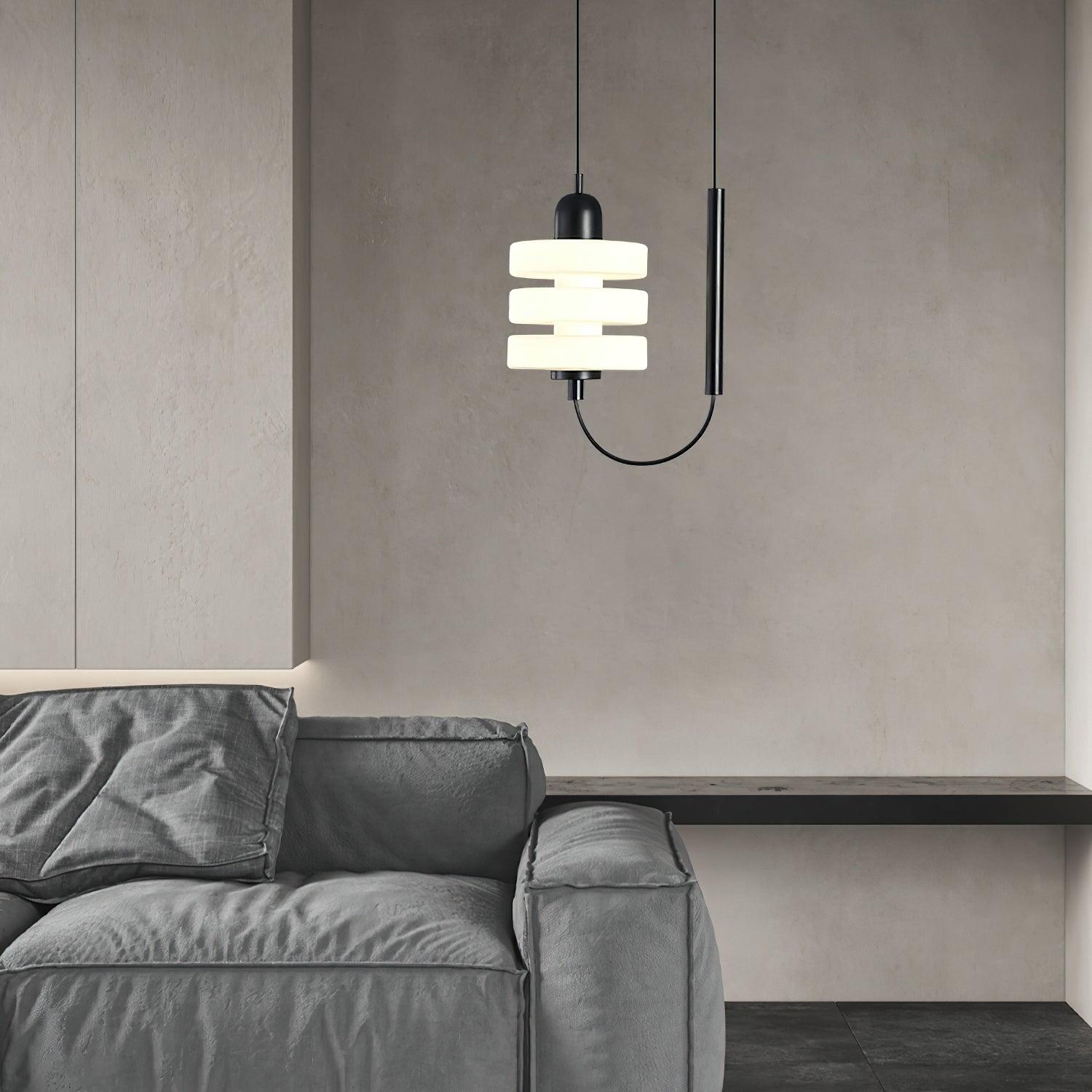 Veyr Modern Glass Pendant Lamp-Neutral Decor