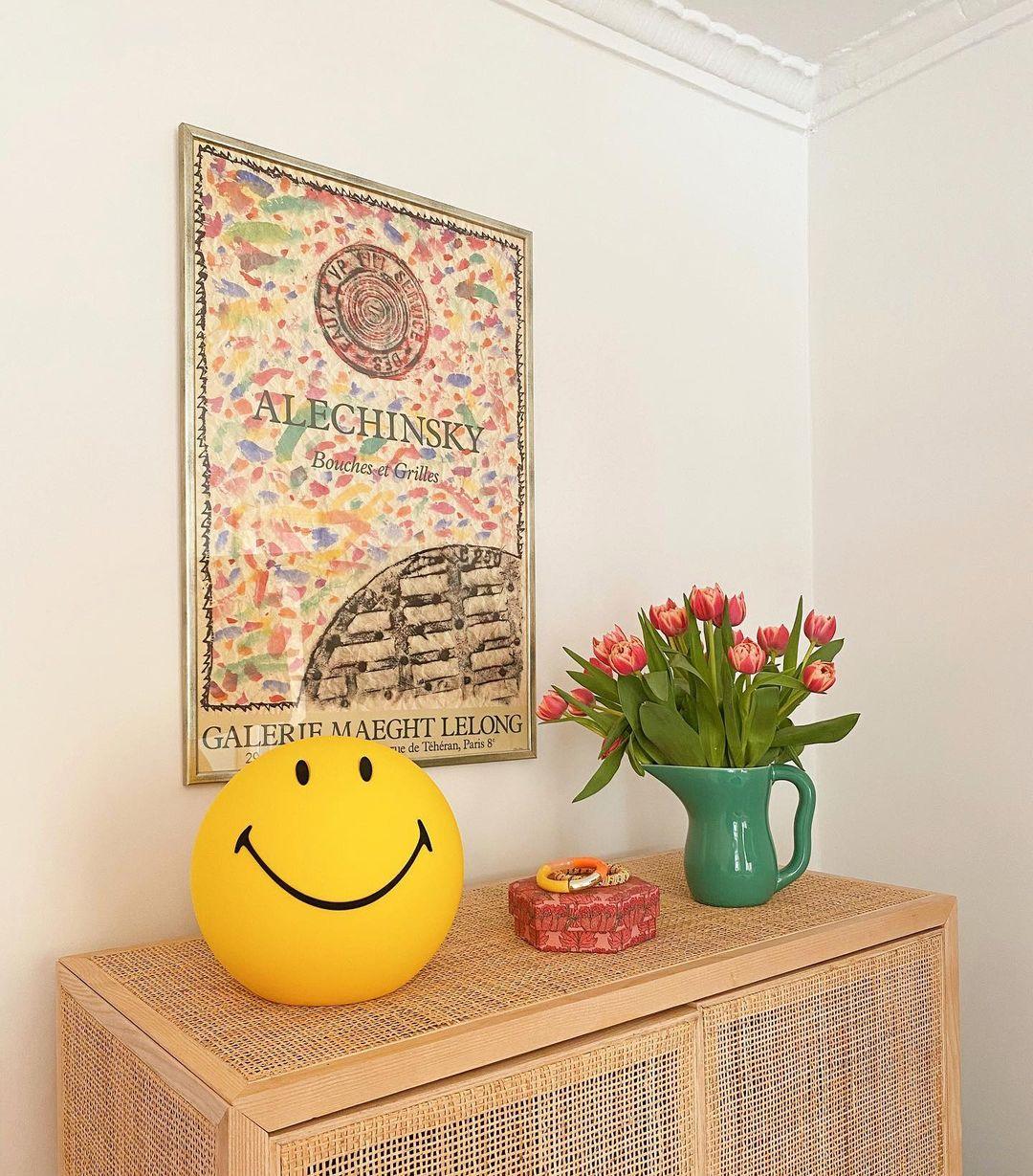 Fiera Plastic Playful Table Lamp-Neutral Decor