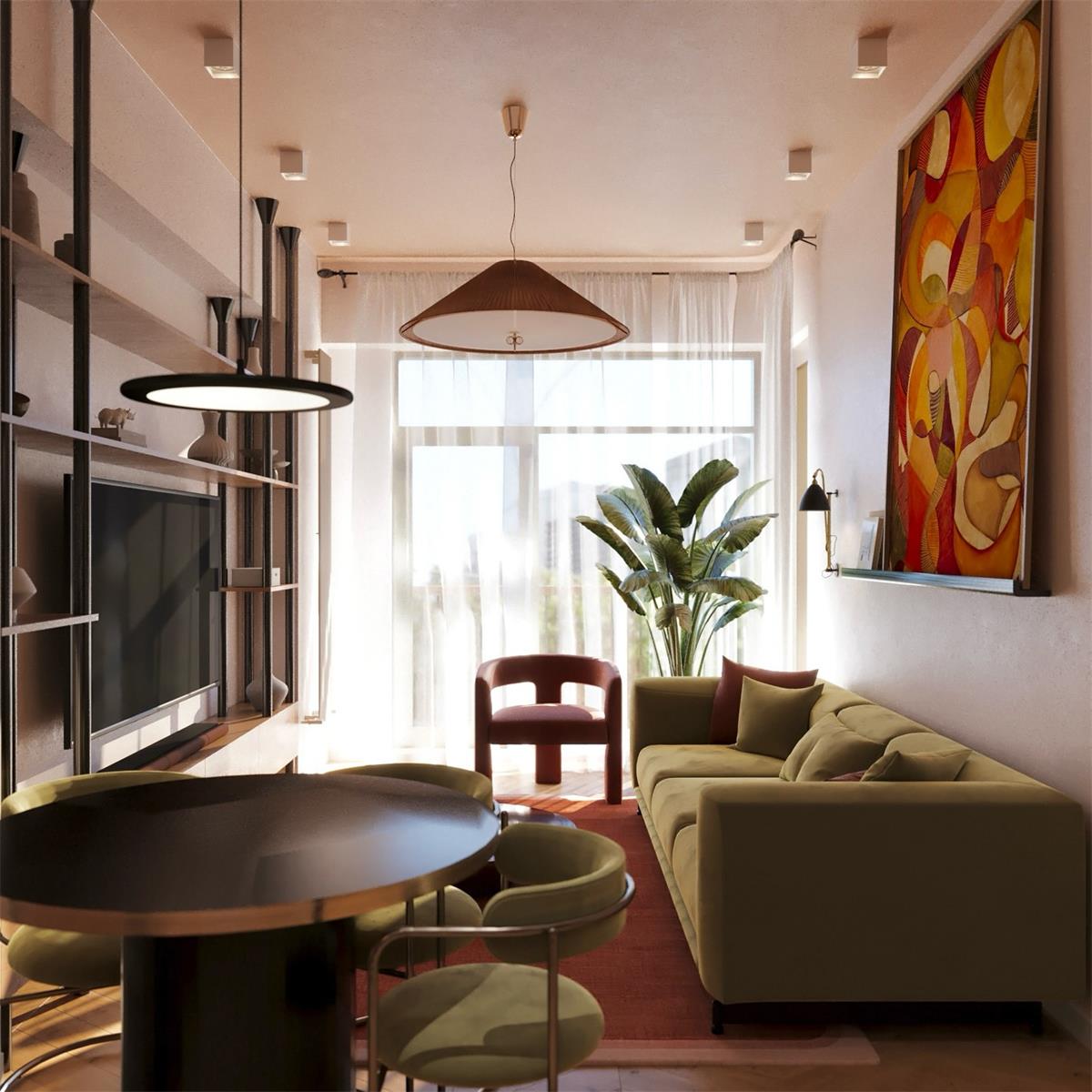 Feyla Natural Woven Pendant Lamp
