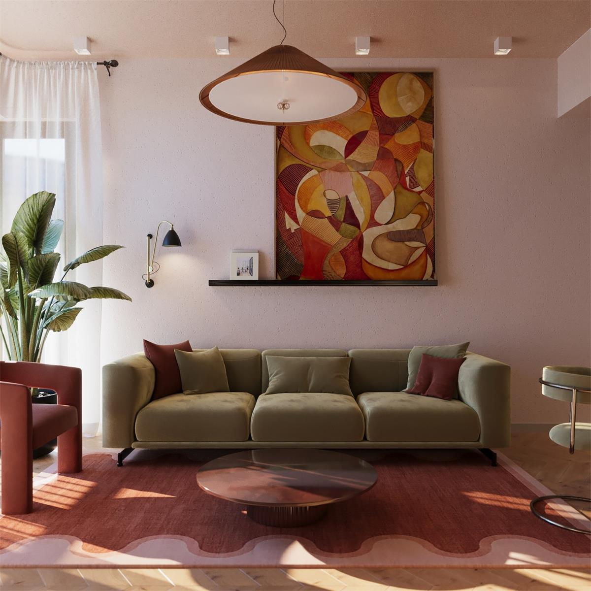 Feyla Natural Woven Pendant Lamp