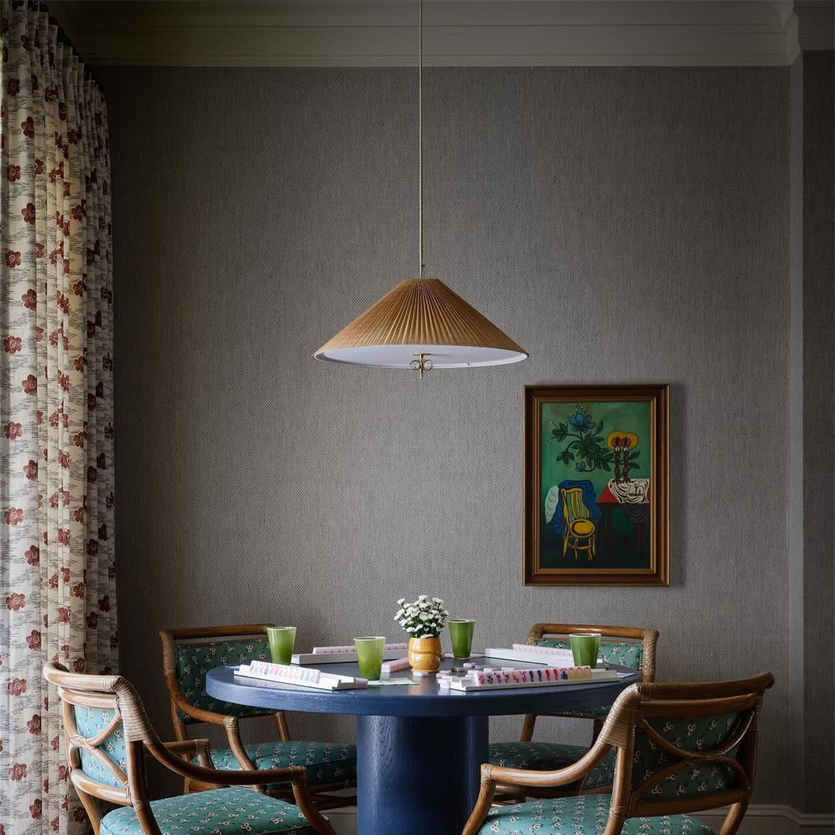 Feyla Natural Woven Pendant Lamp