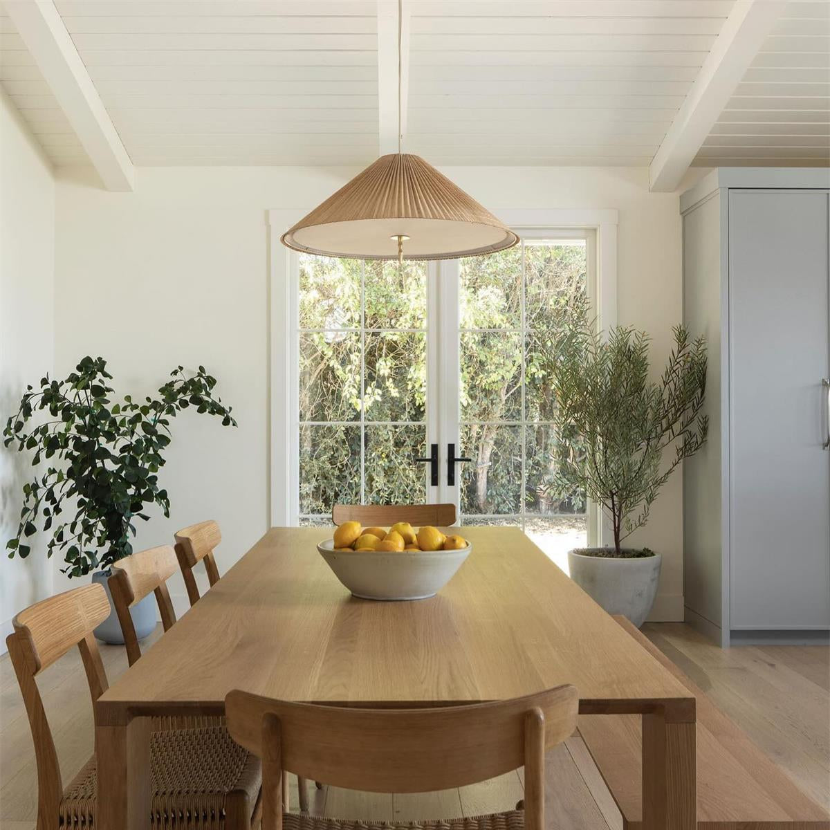 Feyla Natural Woven Pendant Lamp