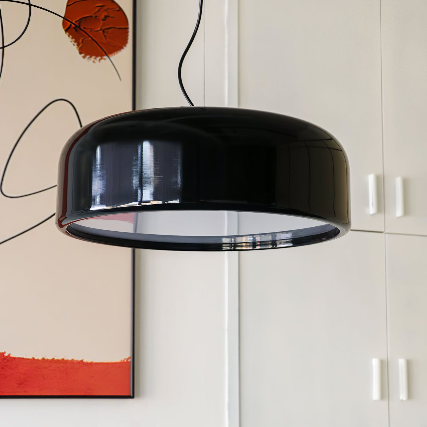 Ryan Minimalist Pendant Light-Neutral Decor