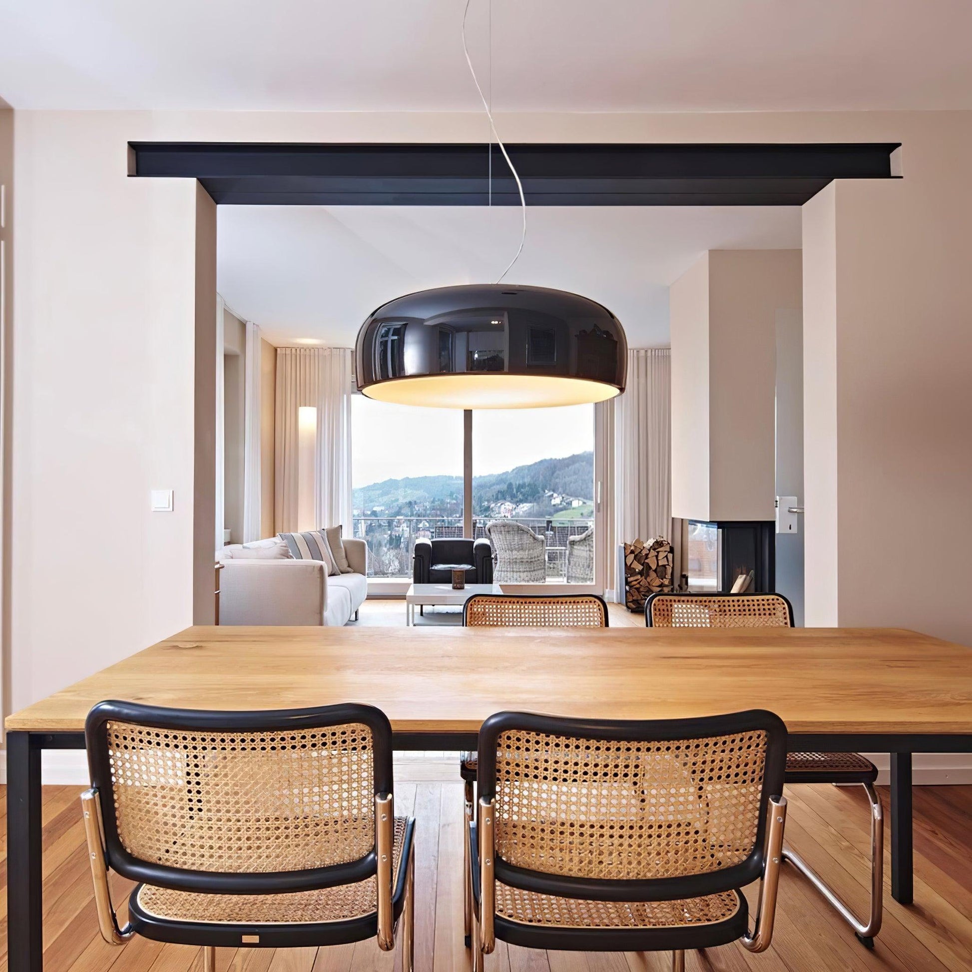 Void Modern Aluminium Pendant Light-Neutral Decor