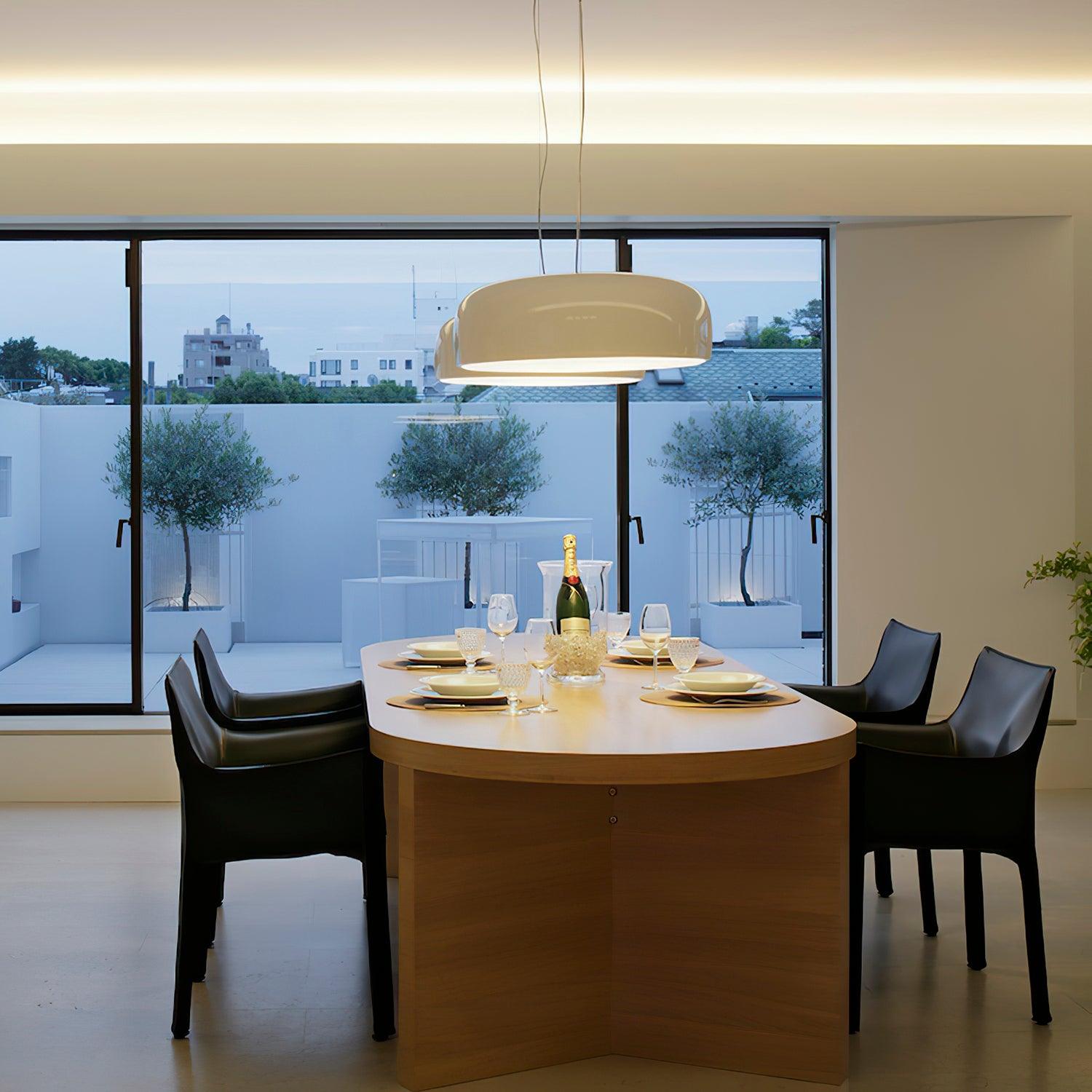 Void Modern Aluminium Pendant Light-Neutral Decor