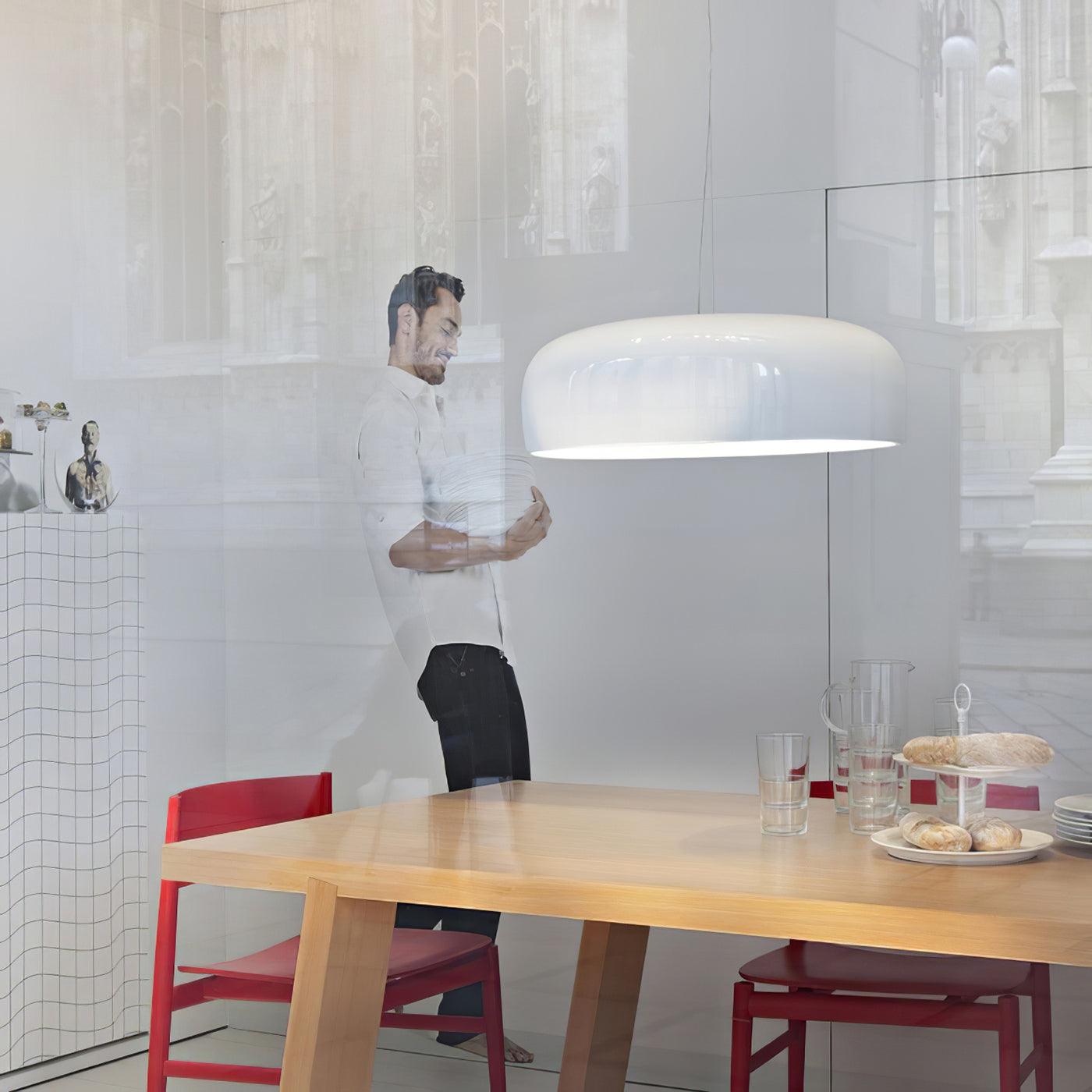 Void Modern Aluminium Pendant Light-Neutral Decor