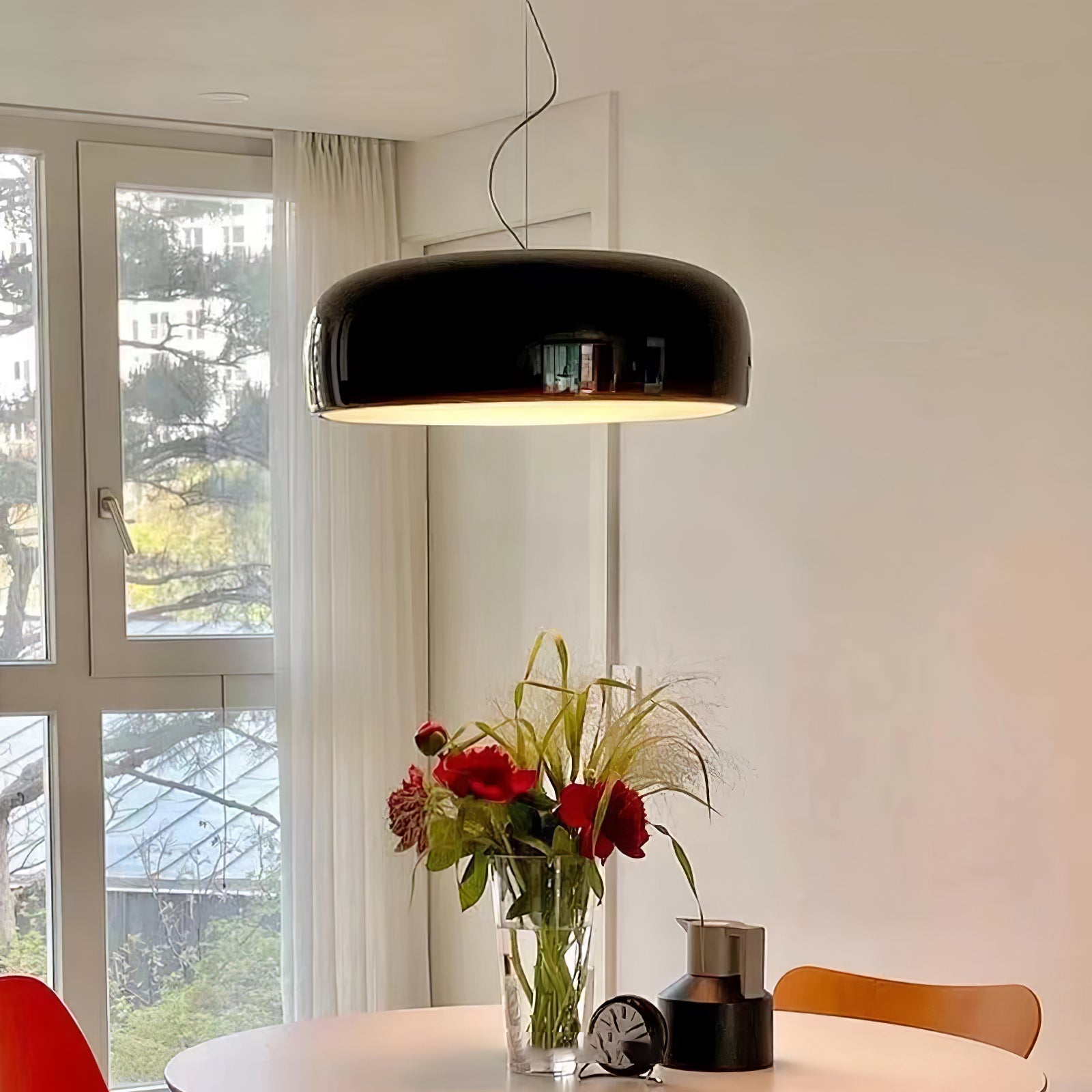 Void Modern Aluminium Pendant Light-Neutral Decor