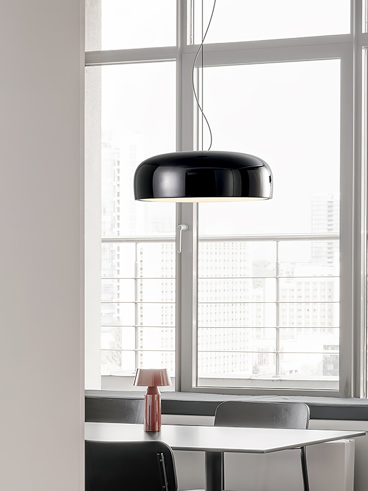 Void Modern Aluminium Pendant Light-Neutral Decor