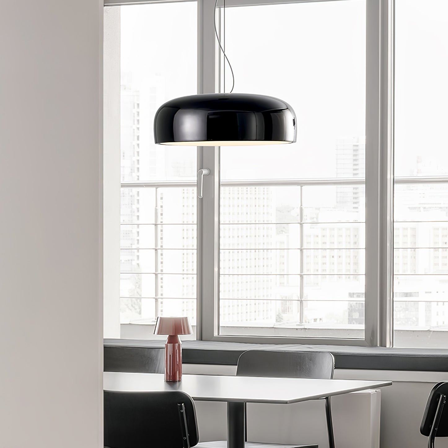 Void Modern Aluminium Pendant Light-Neutral Decor