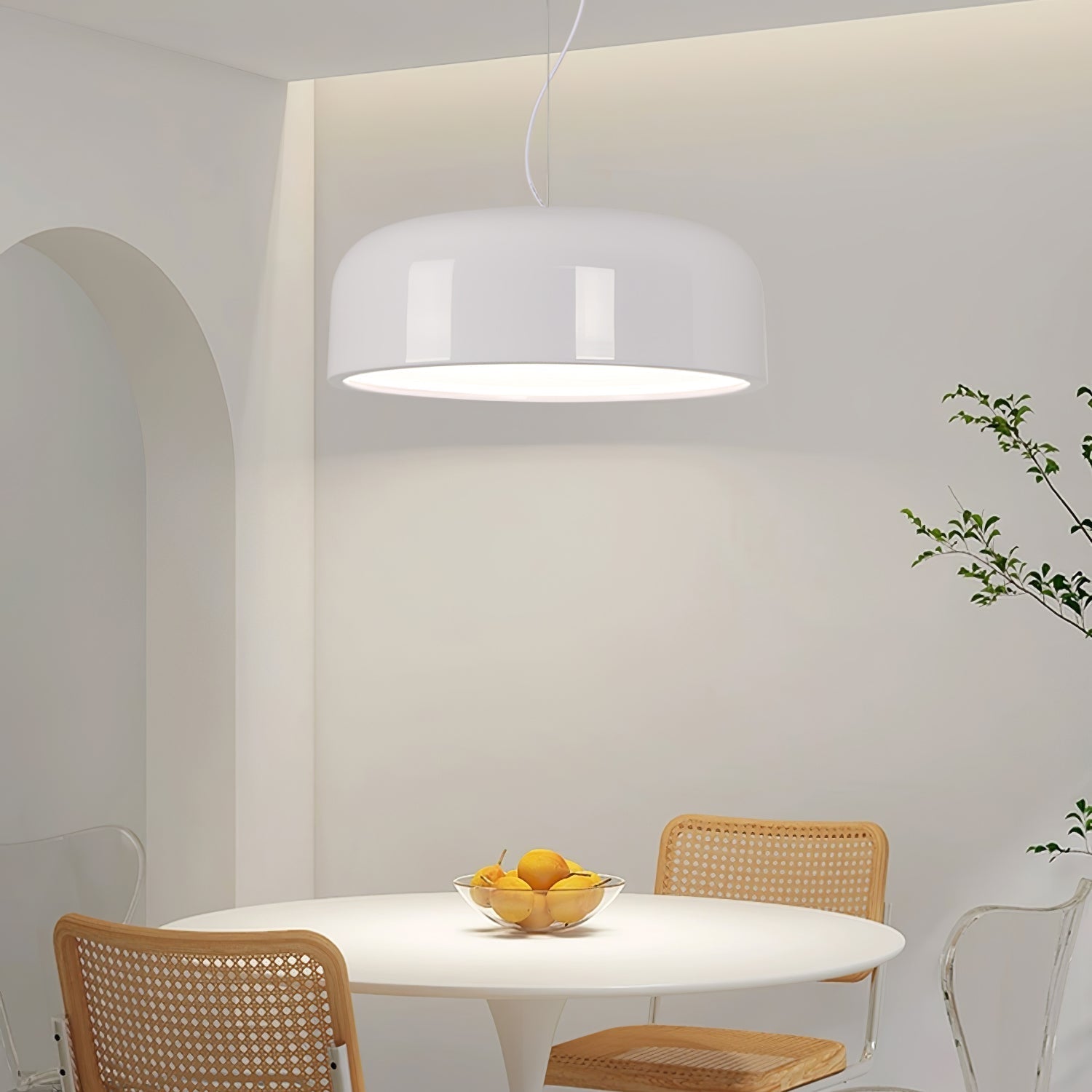 Void Modern Aluminium Pendant Light-Neutral Decor