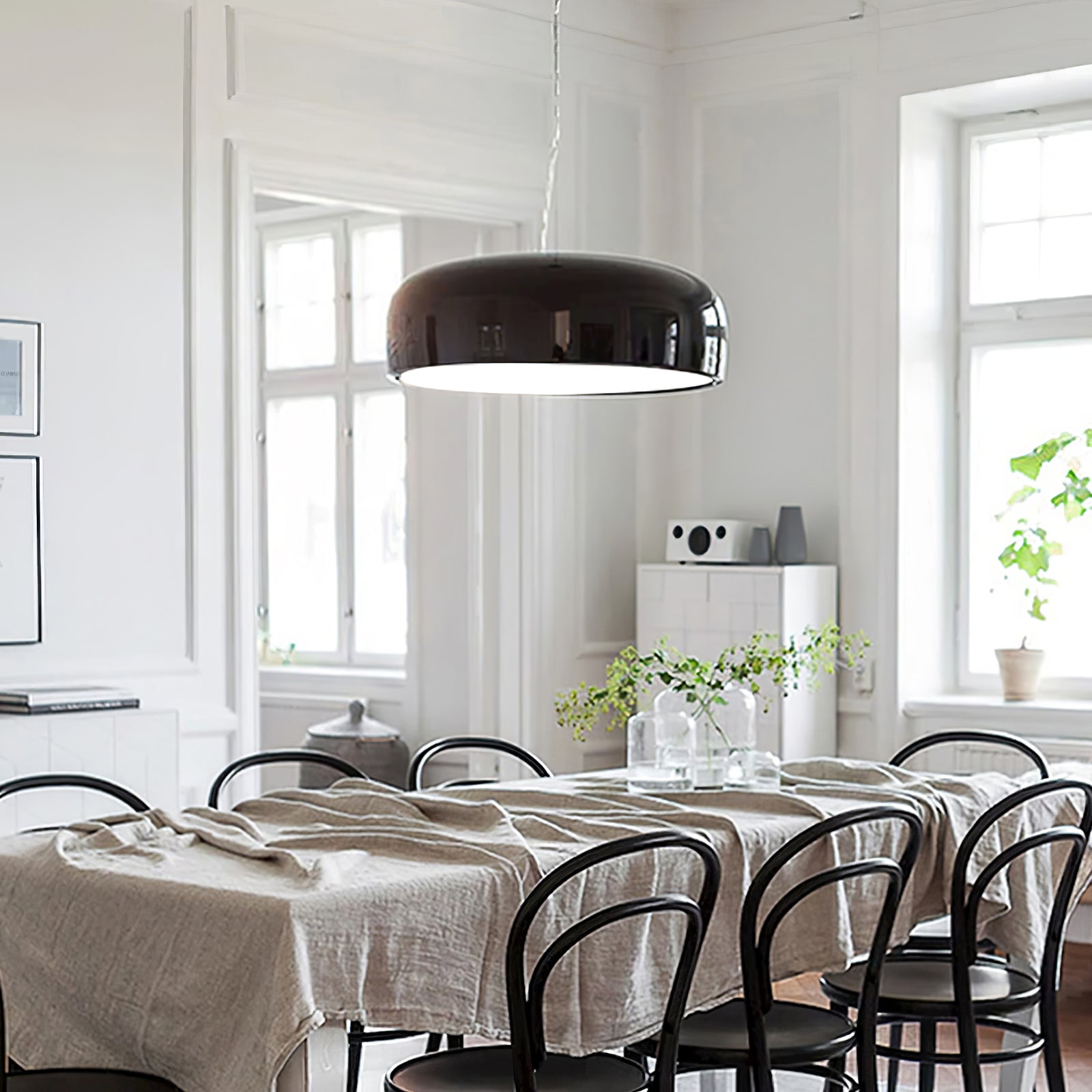 Void Modern Aluminium Pendant Light-Neutral Decor